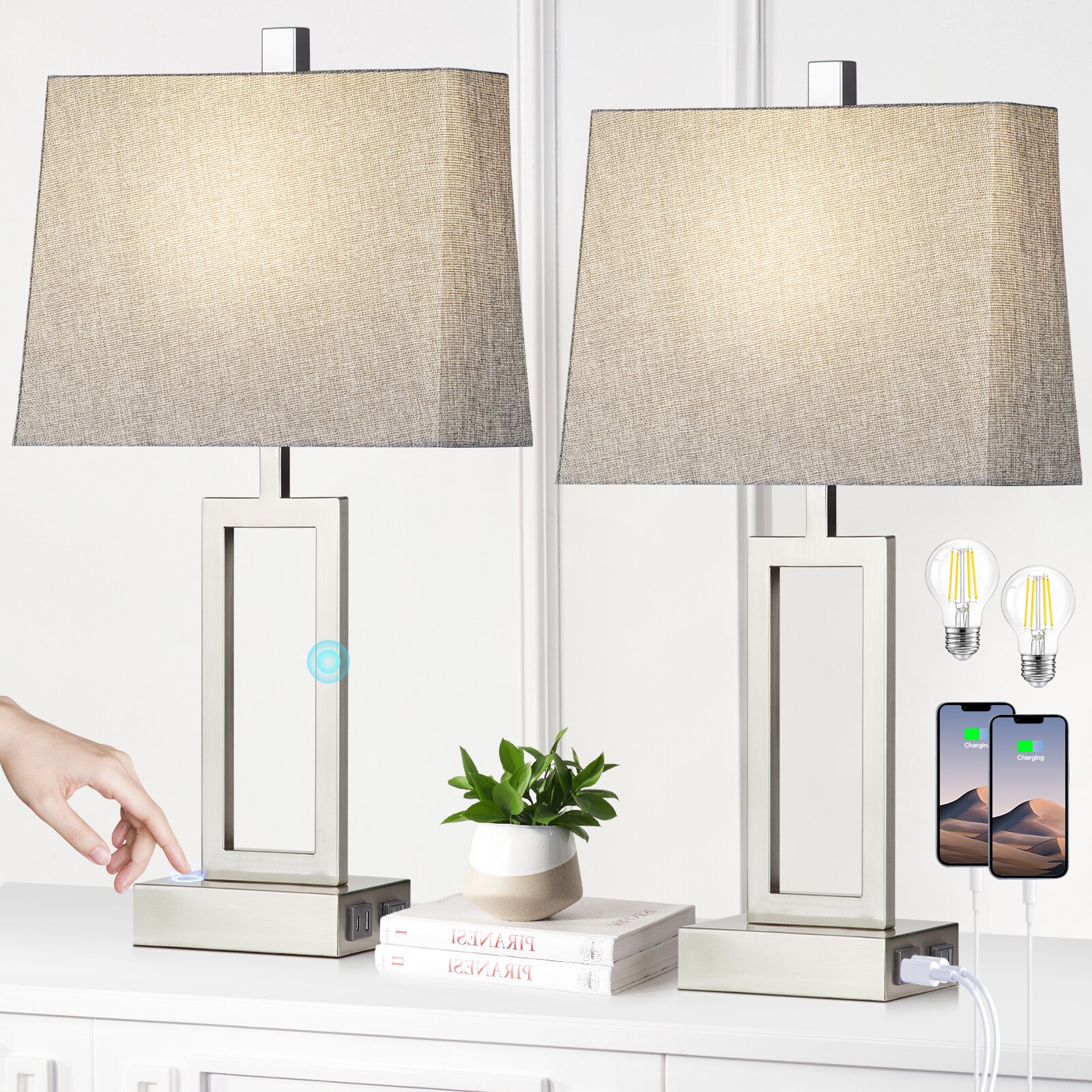 UrFurnishings TD-270 Table-Lamps - View #11