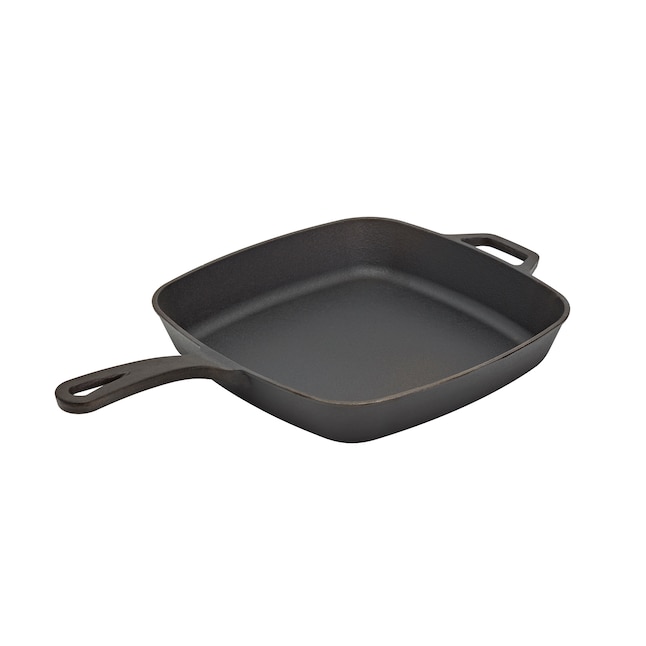 Smith Clark Ironworks Cast Iron Skillet - Pre-Seasoned, Oven Safe, Induction  Compatible, Black Finish, Even Cooking in the Cooking Pans & Skillets  department at