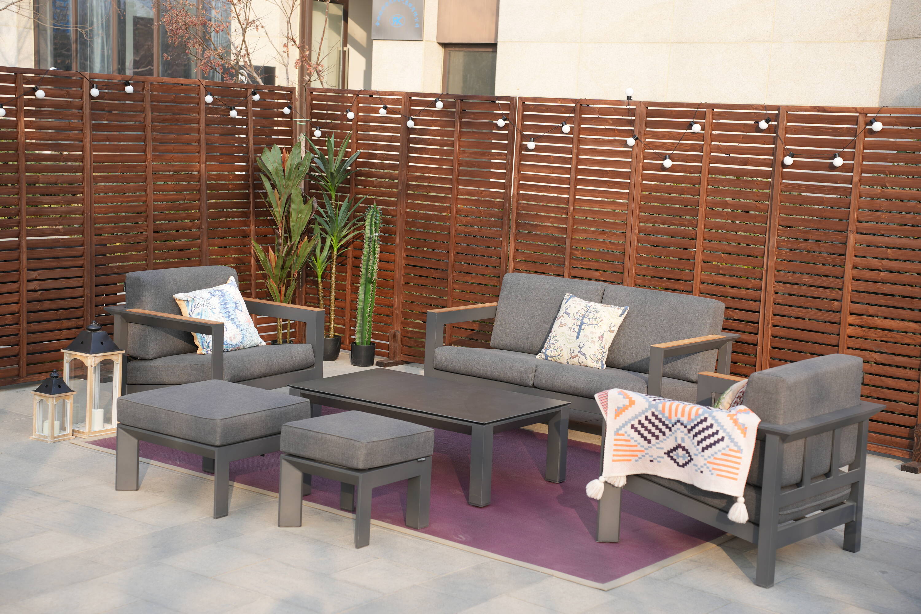 Direct Wicker DWS-2326LS2SCTA&27F Patio-Conversation-Sets - View #6