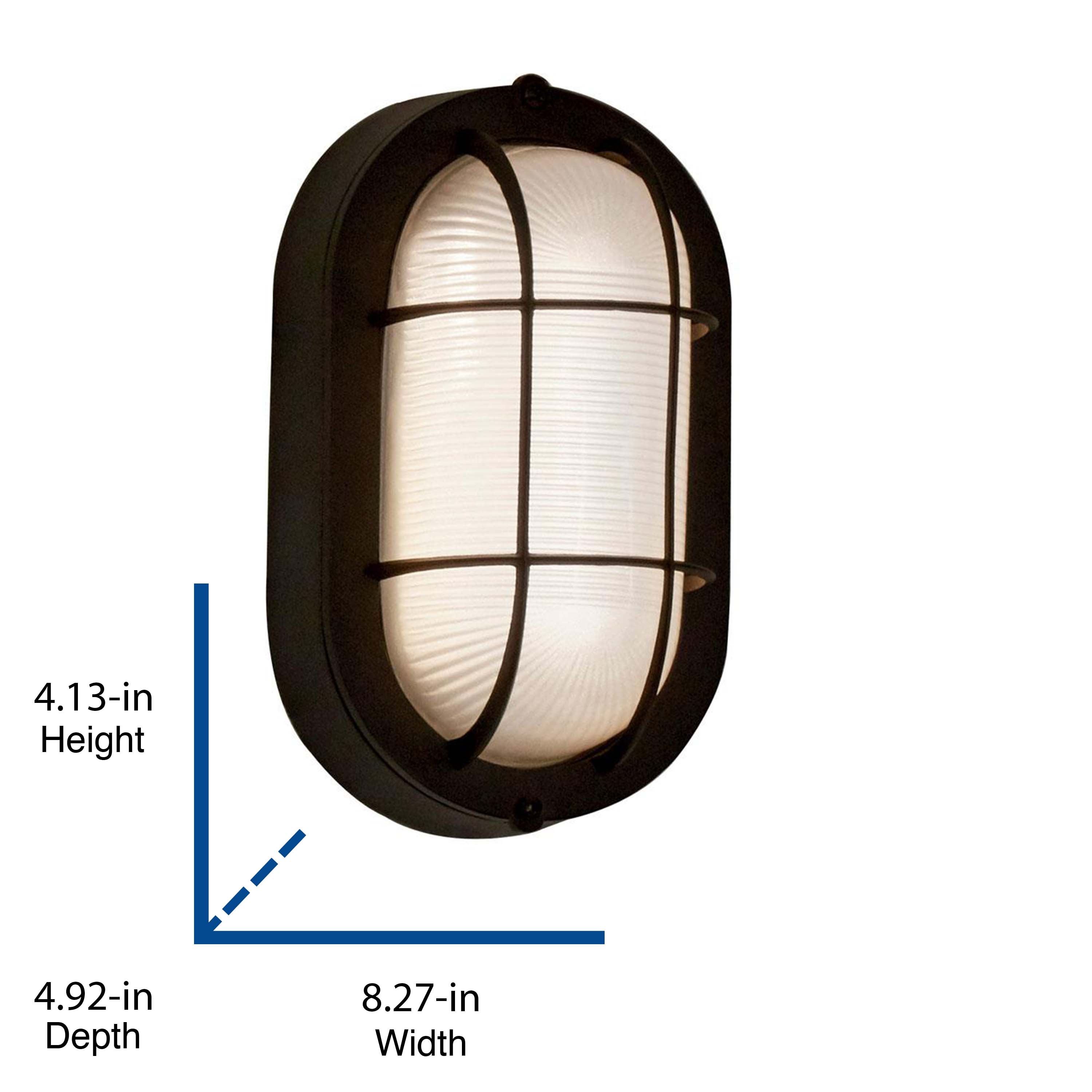 9.25'' Battery Powered Integrated LED Outdoor Lantern