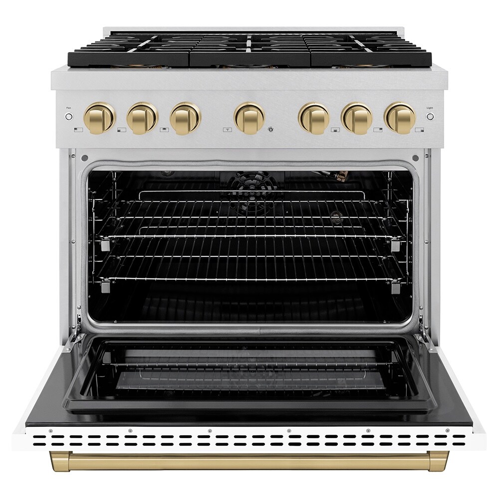 ZLINE KITCHEN & BATH PSGRSZ-WM-36-CB Freestanding-Gas-Ranges - View #2