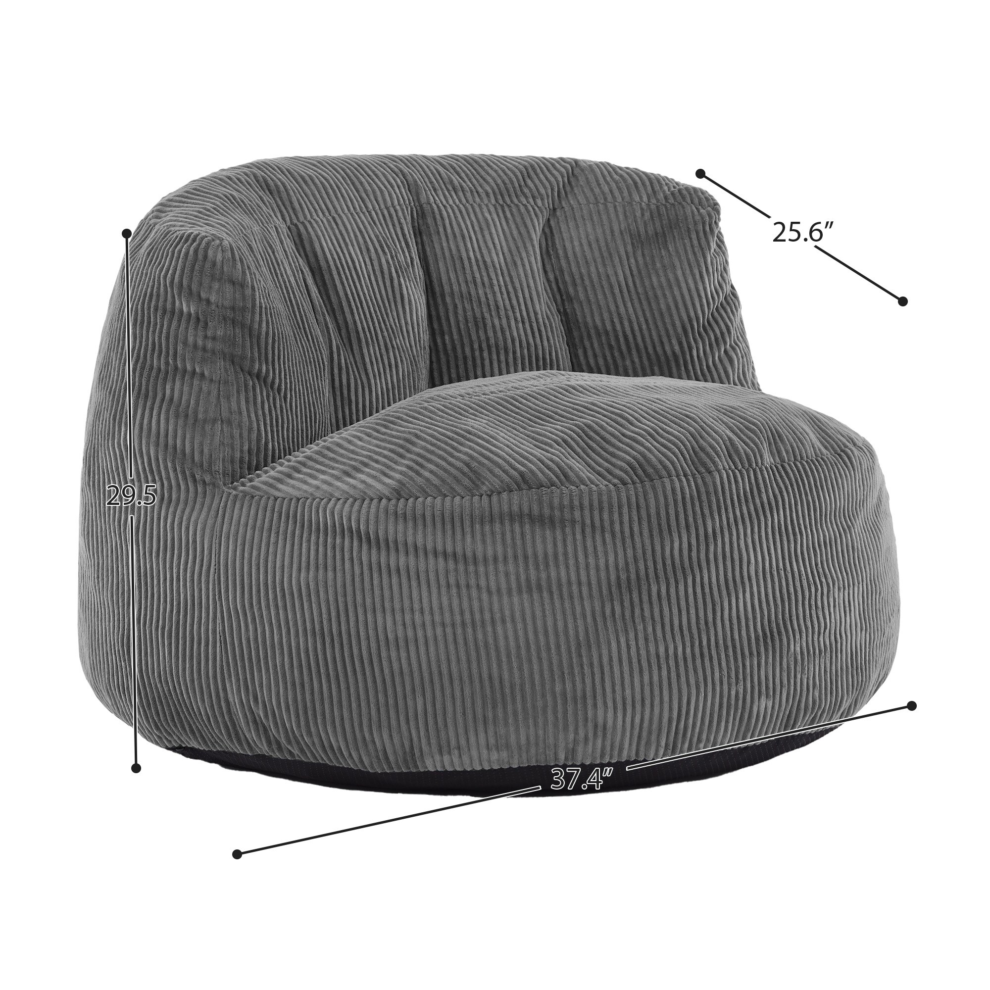 VOUA SAF-JDRYRB-BKK Bean-Bag-Chairs - View #8