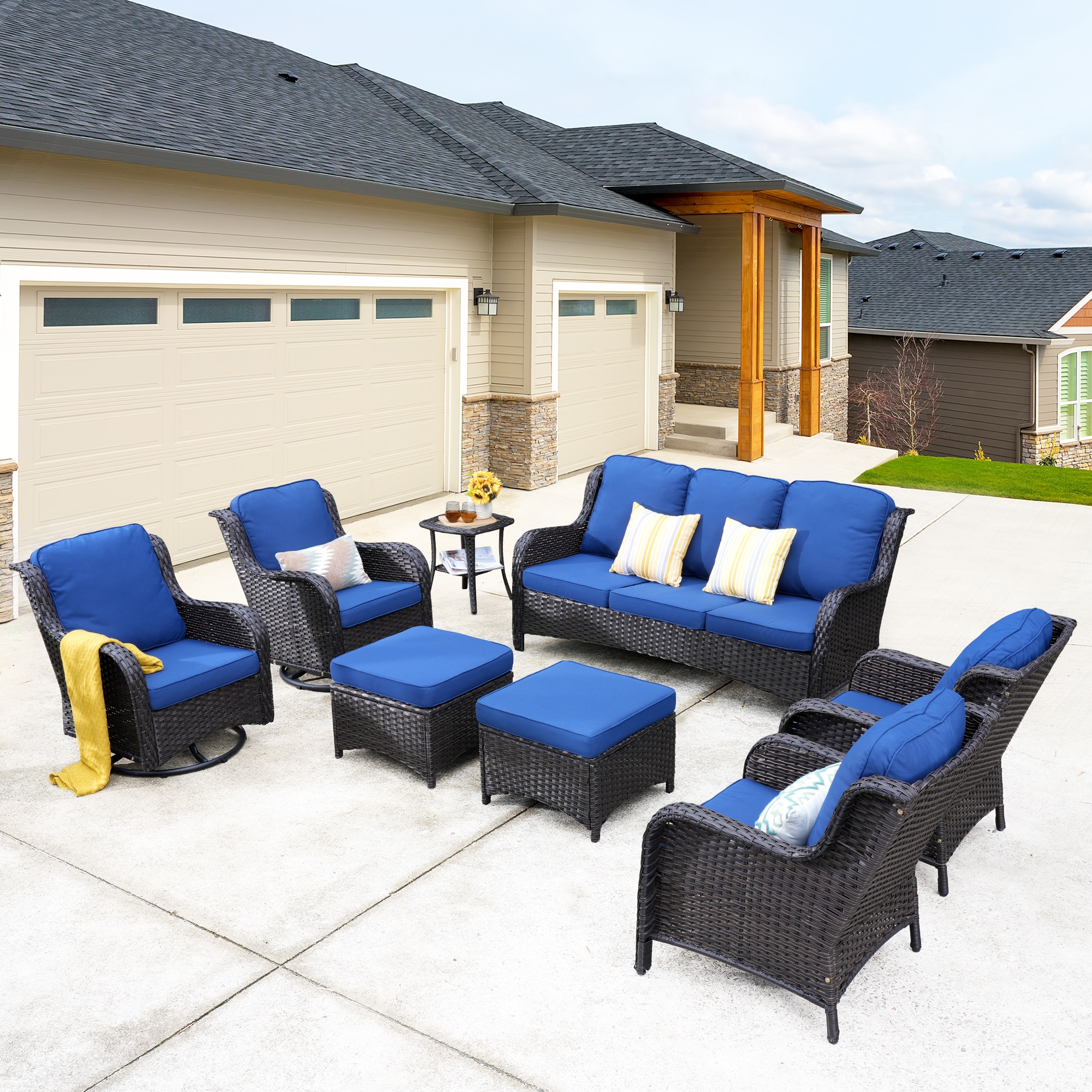 XIZZI XCTRC7184 Patio-Conversation-Sets - View #2