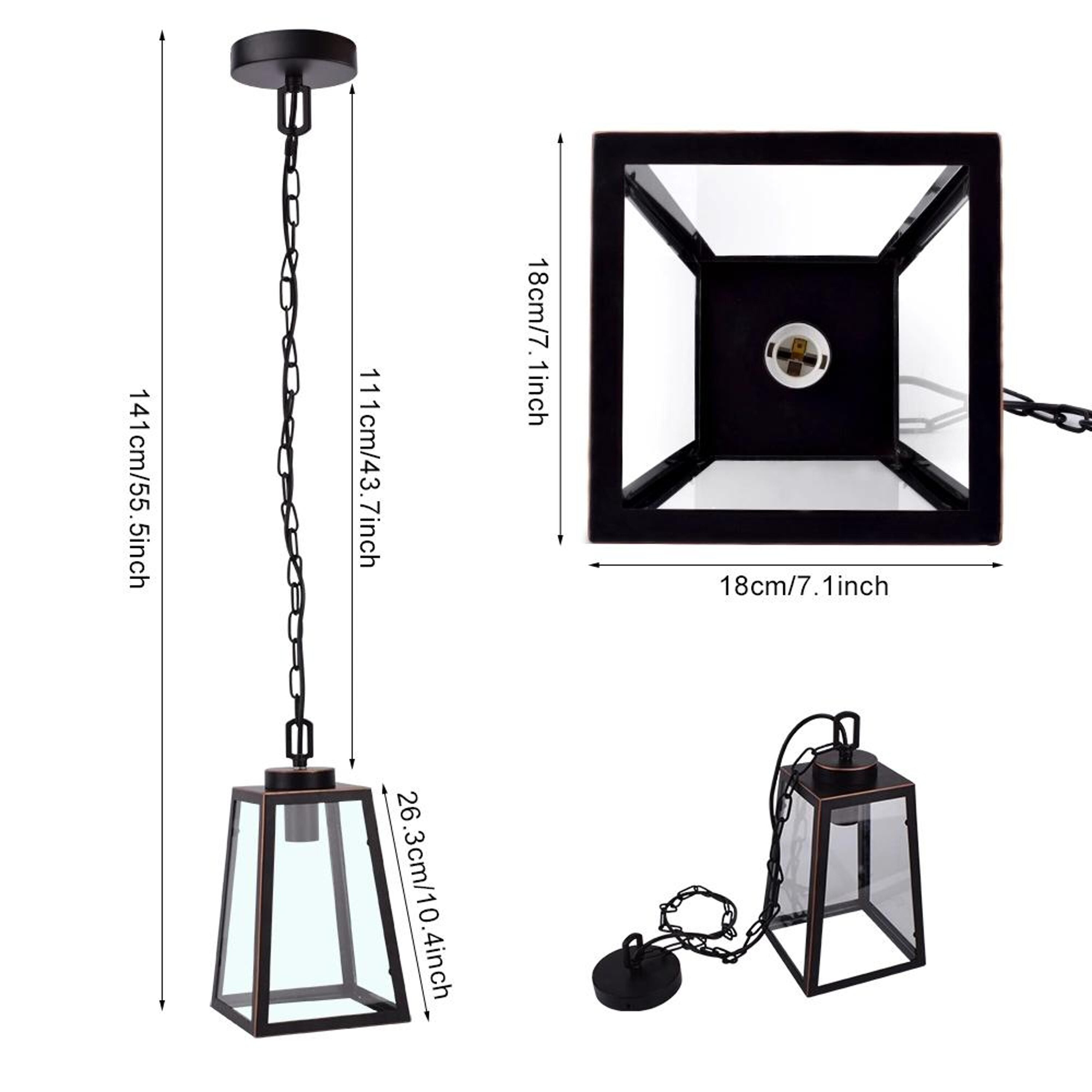 Bayfeve BF-CV6GDB Pendant-Lights - View #10