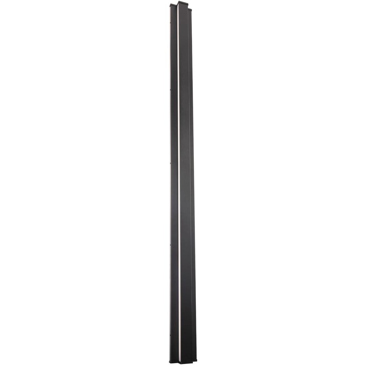 WAC Lighting - WS-W13372-30-BK Revels LED 72 inch Black Outdoor Wall Light in 3000K dweLED