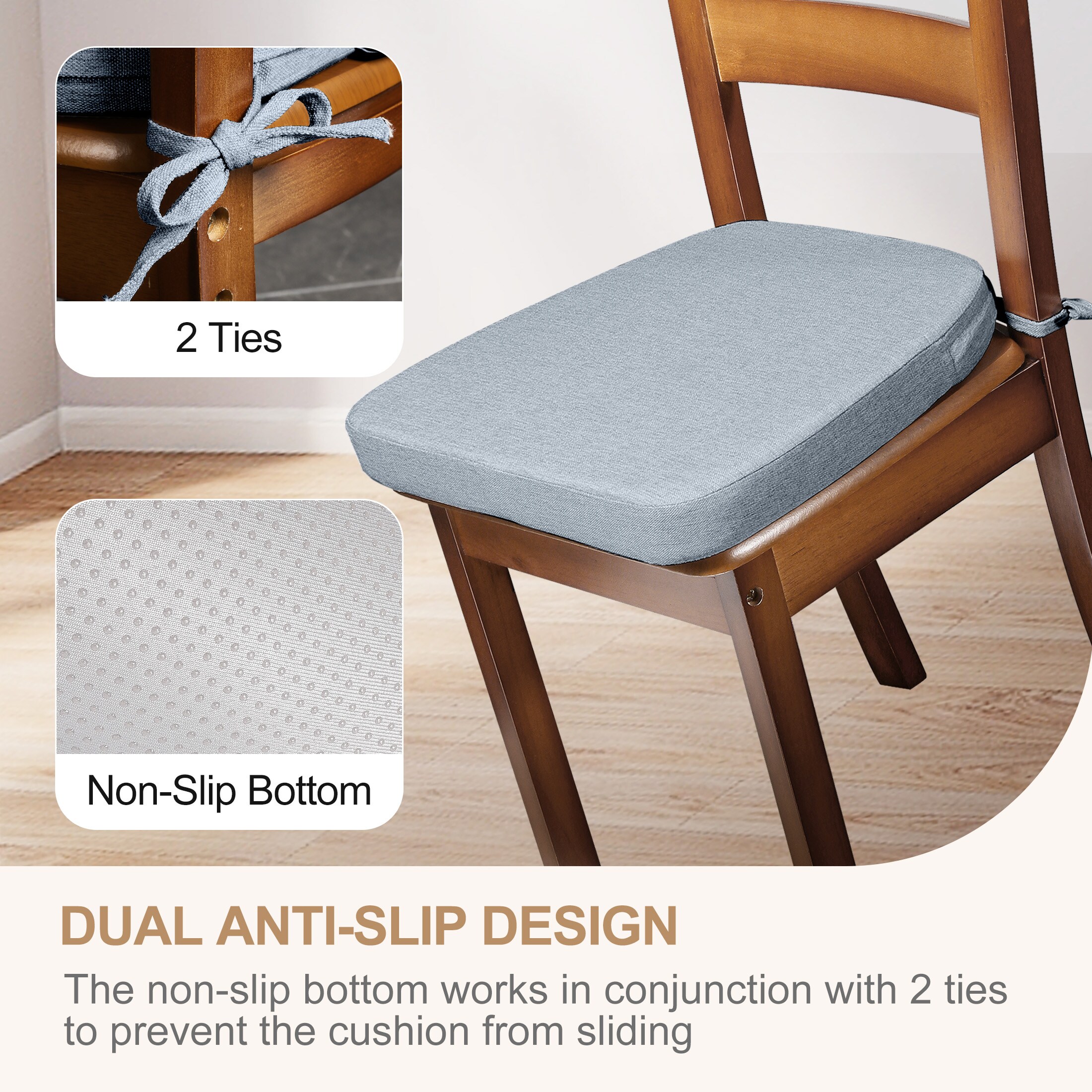 AAAAAcessories LS-DCCLH-QIANLAN-2P Indoor-Chair-Cushions - View #4