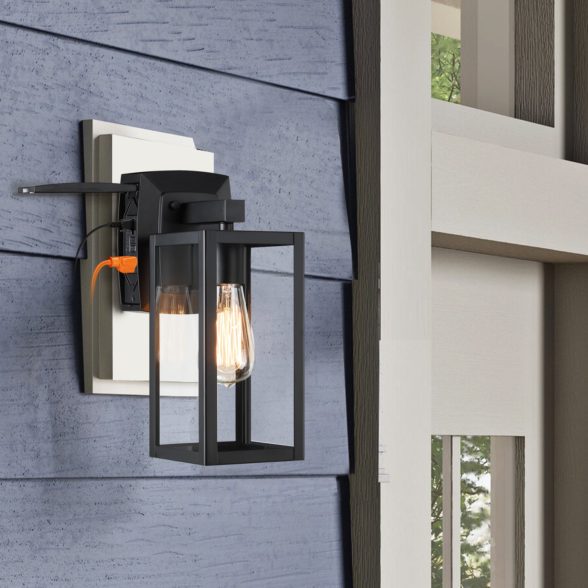 Hukoro FL17801-BK-PS Outdoor-Wall-Lighting - View #9