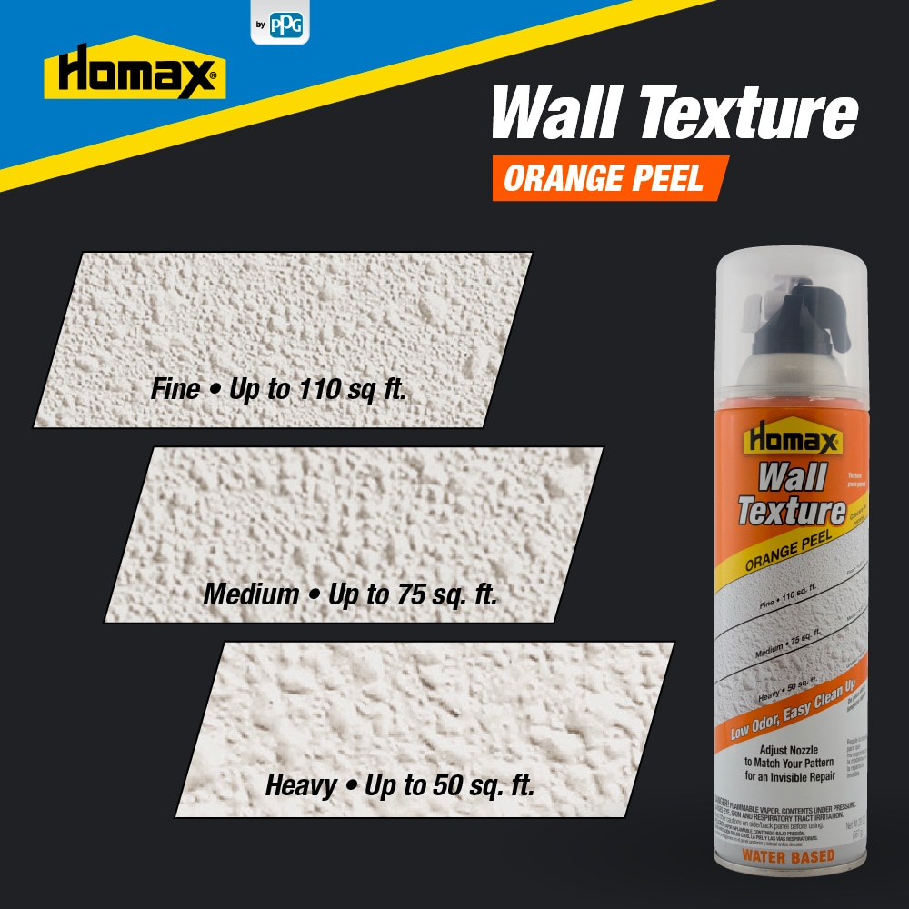 Homax White 10 Oz. Water-Based Orange Peel and Splatter Spray Texture -  Power Townsend Company