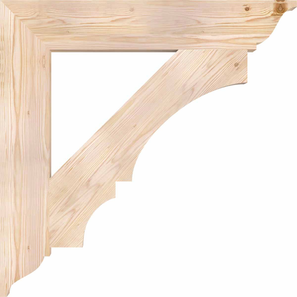 Ekena Millwork BKT06X34X34BOA01SDF Exterior-Brackets-Braces - View #3