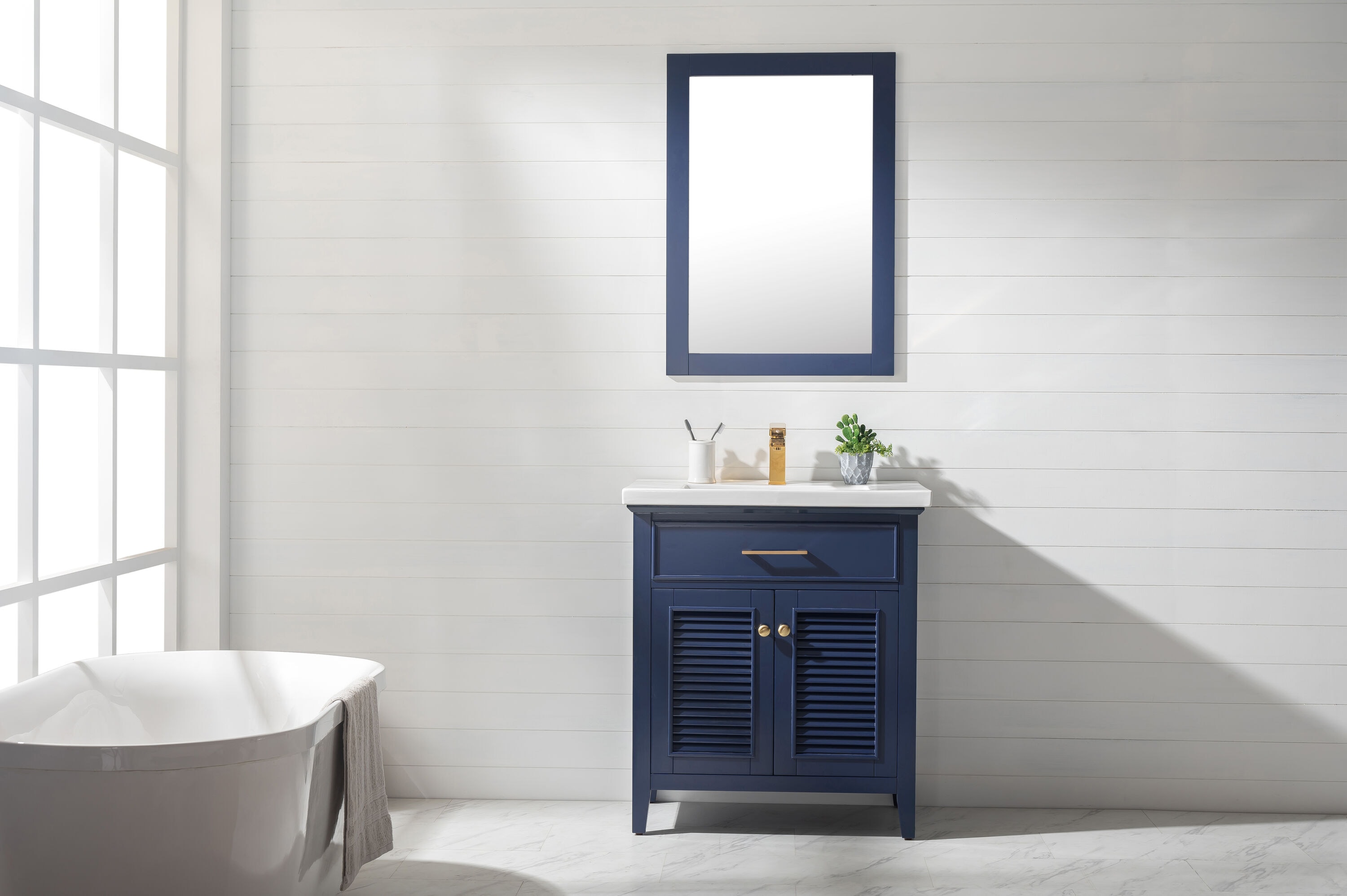 Design Element S09-30-BLU Bath-Vanity-Combo - View #2