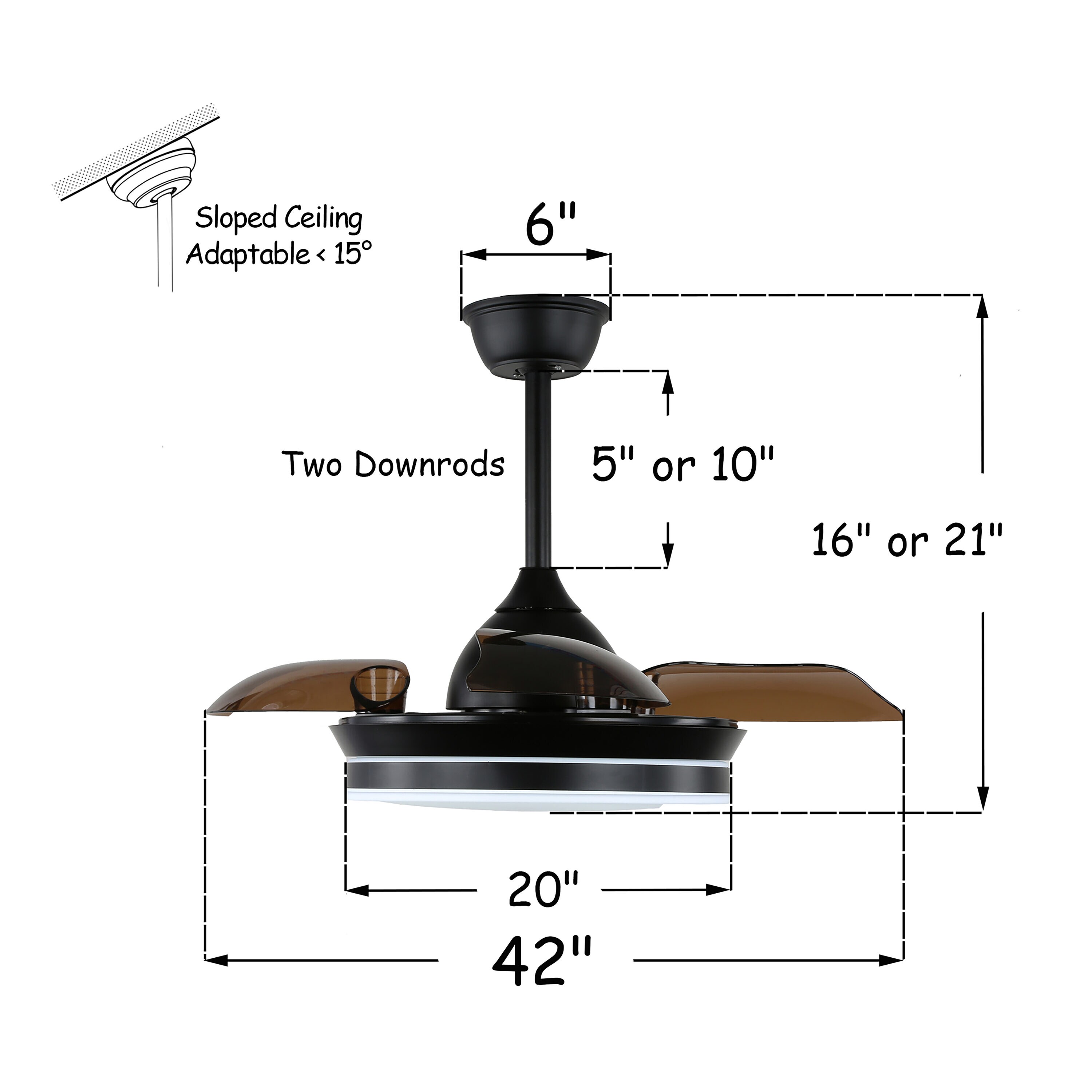Cusp Barn BD4252-B Ceiling-Fans - View #10