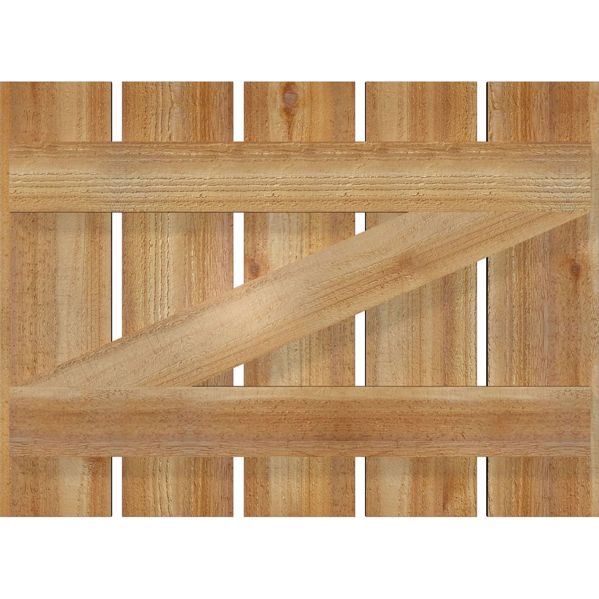 Ekena Millwork RBS06Z29X021RWR Exterior-Shutters - View #5