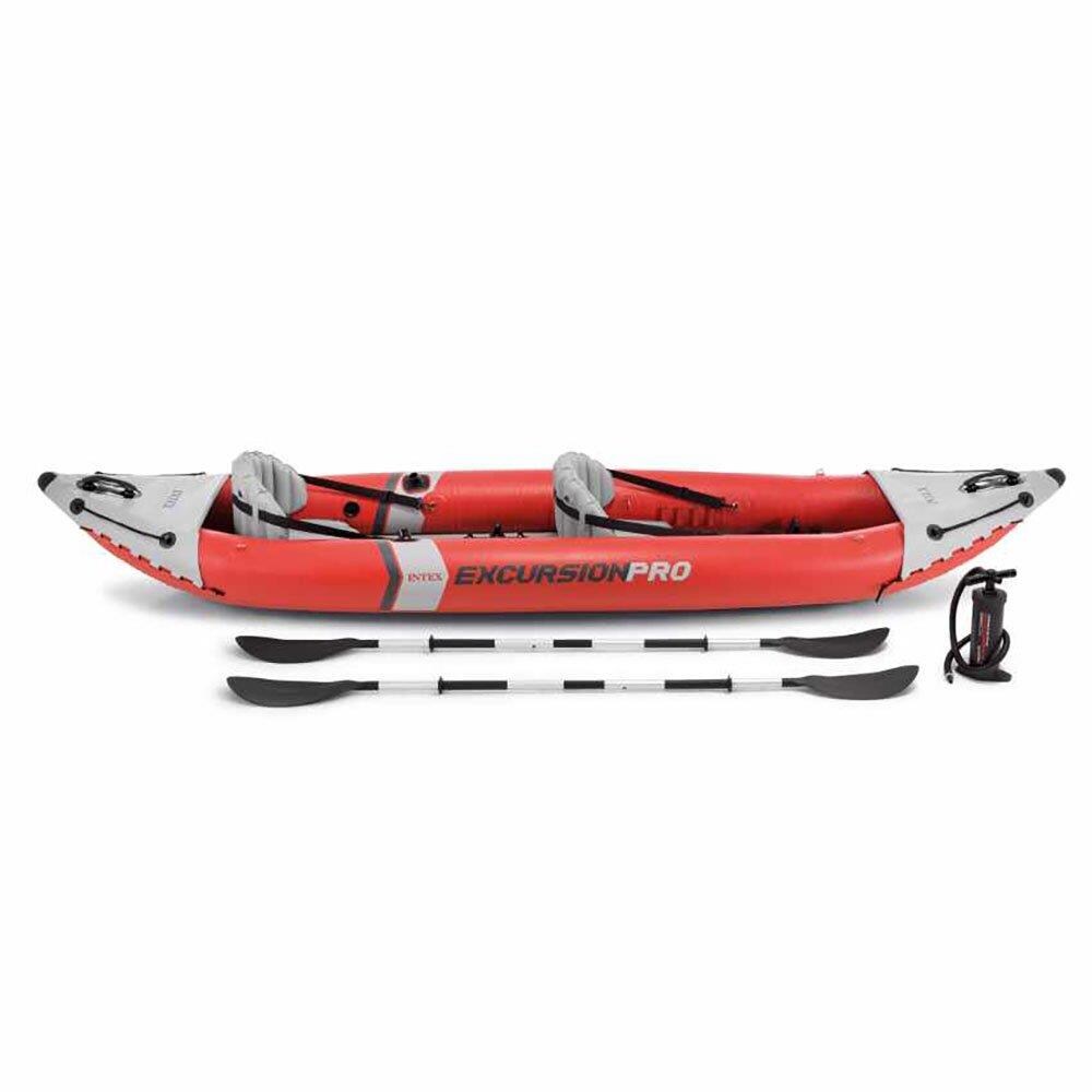 Intex 68309 Excursion Pro Inflatable 2 Person Vinyl Kayak - Red