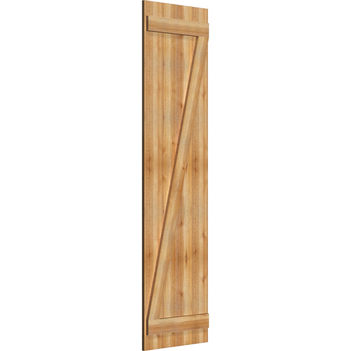 Ekena Millwork RBJ06Z21X079RWR Exterior-Shutters - View #2