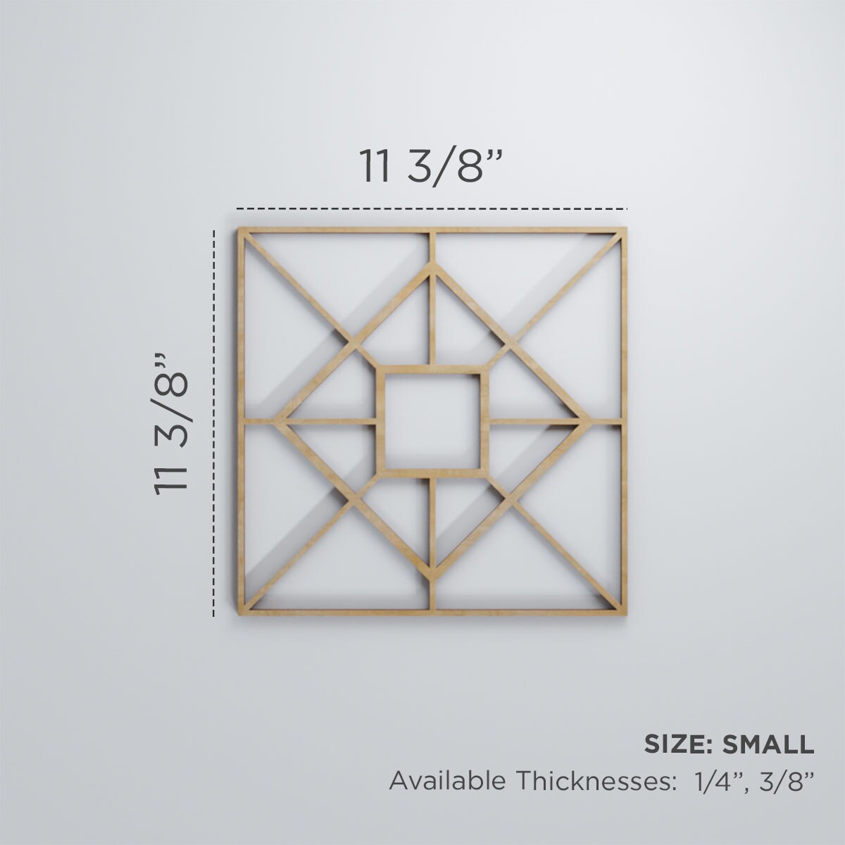 Ekena Millwork WALW12X12X0375JTNMF Wall-Panels - View #3