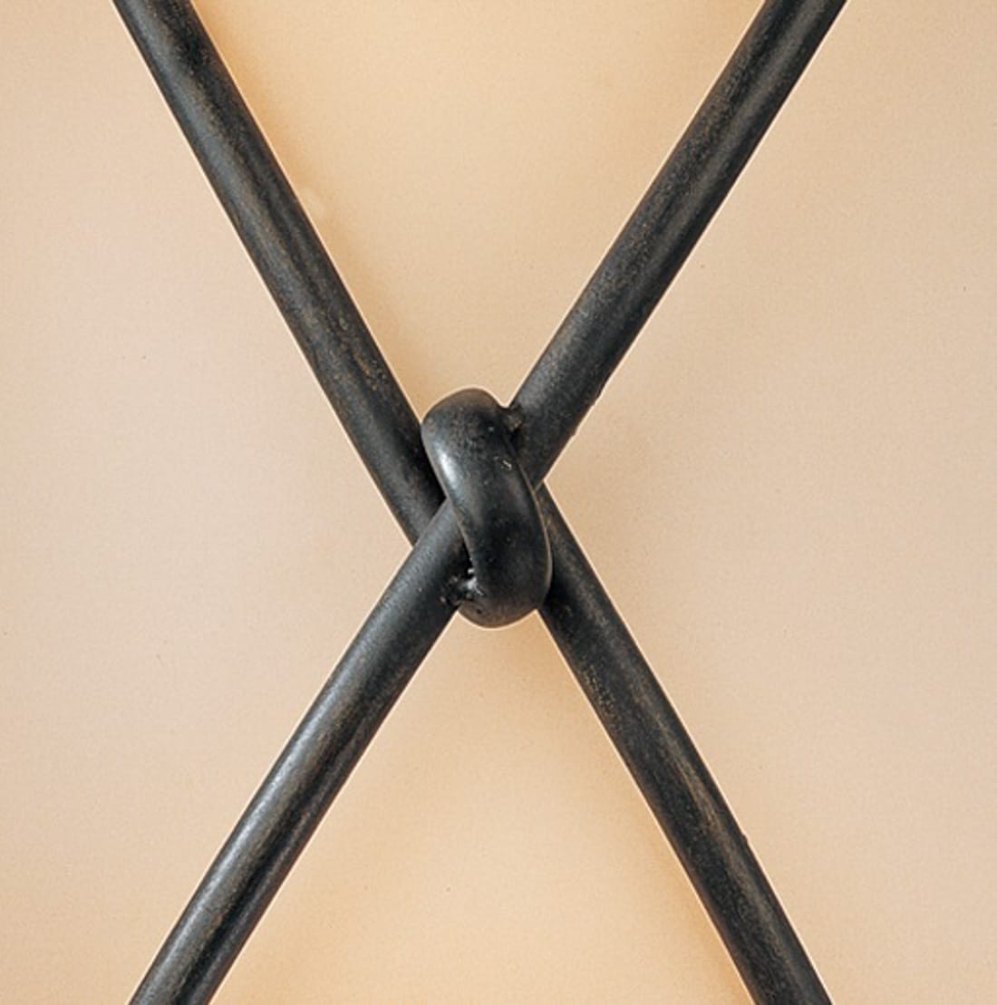 Bronze Cylinder Wall Sconce with Rustic Scavo Glass Shade