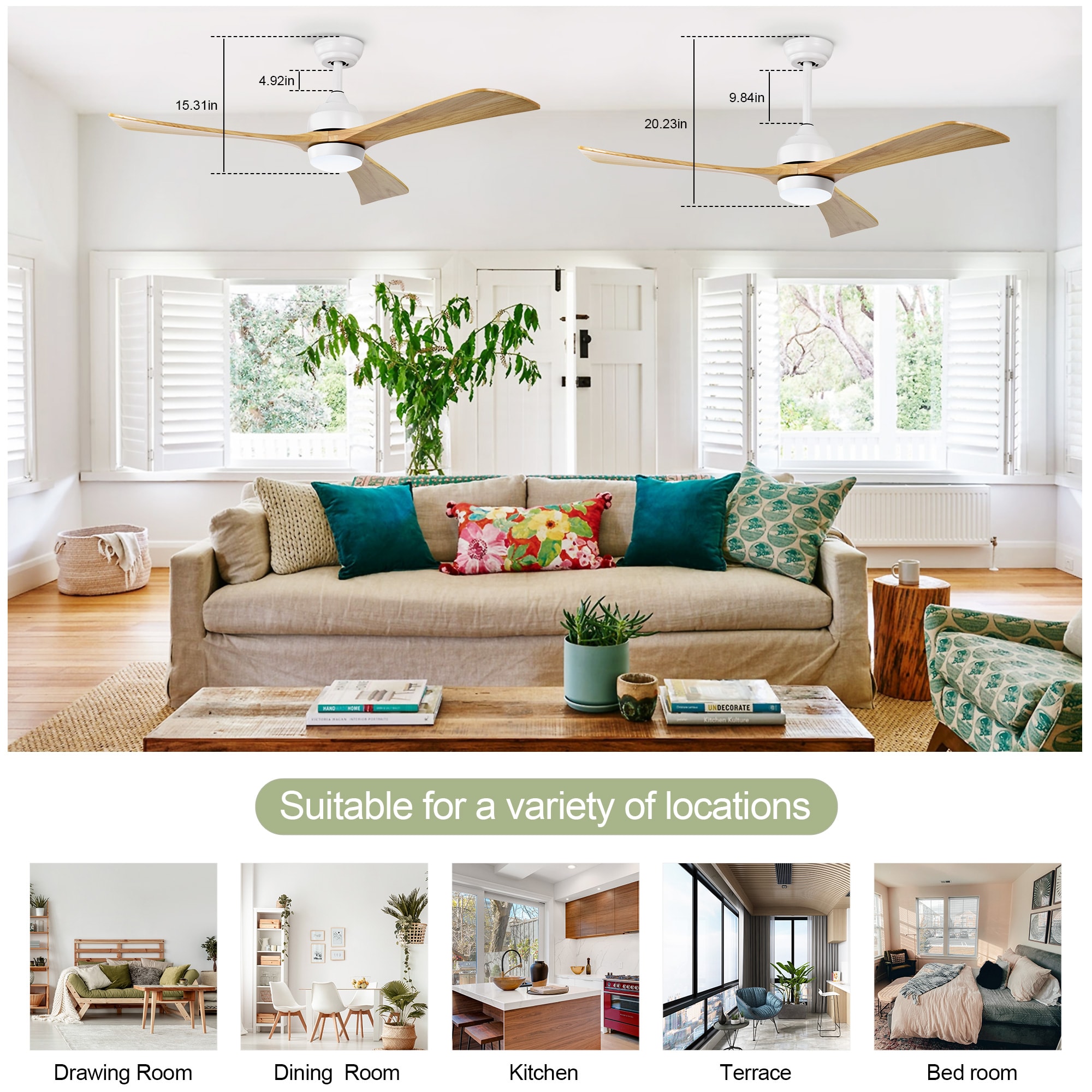 WELLFOR CHY-CF567US Ceiling-Fans - View #8