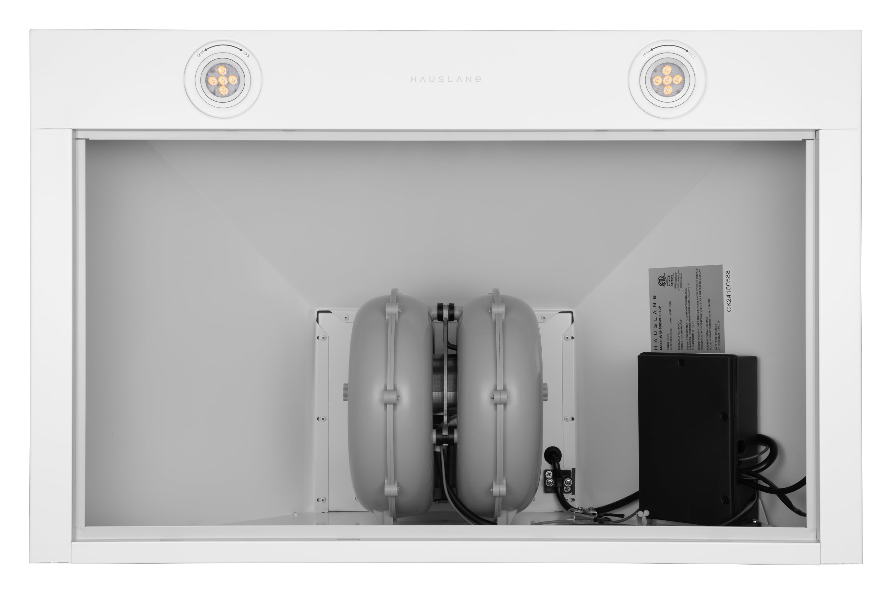 Hauslane WM-530WHT-30P Wall-Mounted-Range-Hoods - View #10
