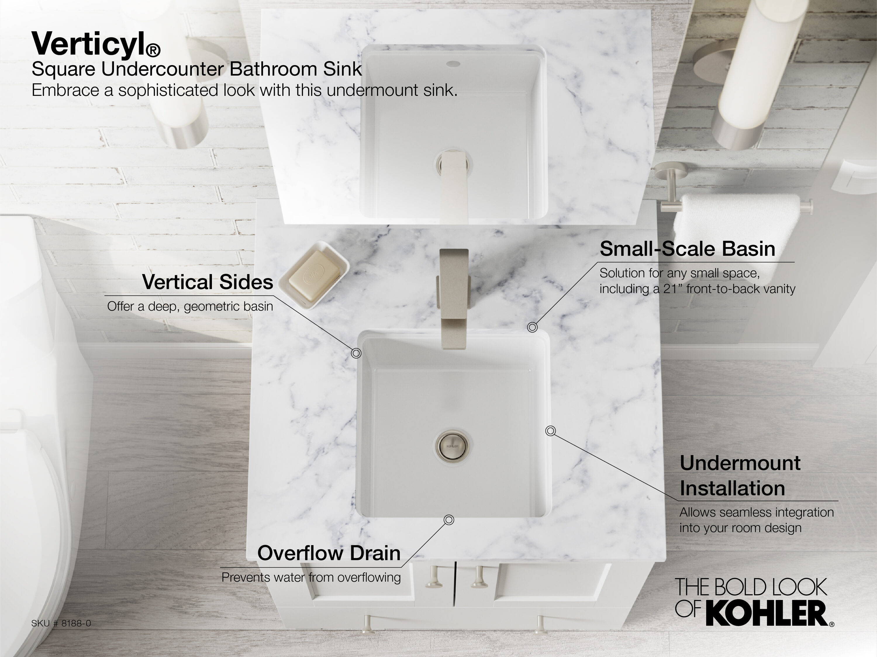 KOHLER K-8188-0 Bath-Sink - View #6