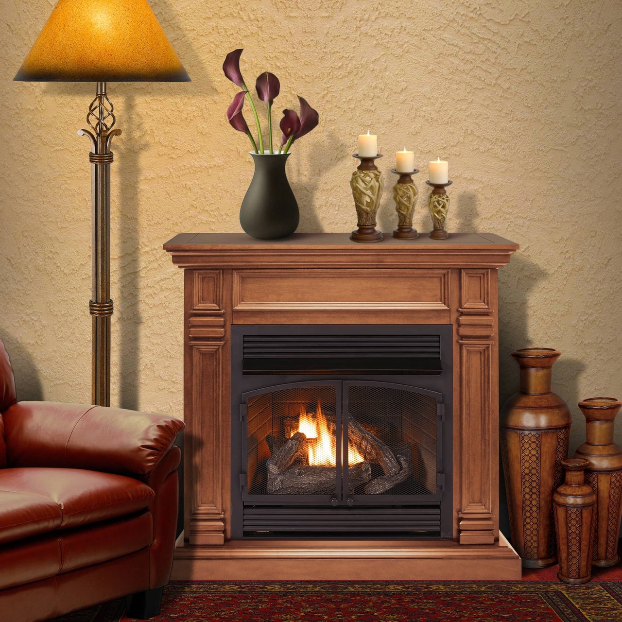 ProCom FBNSD400RT-2-AS Gas-Fireplaces - View #2