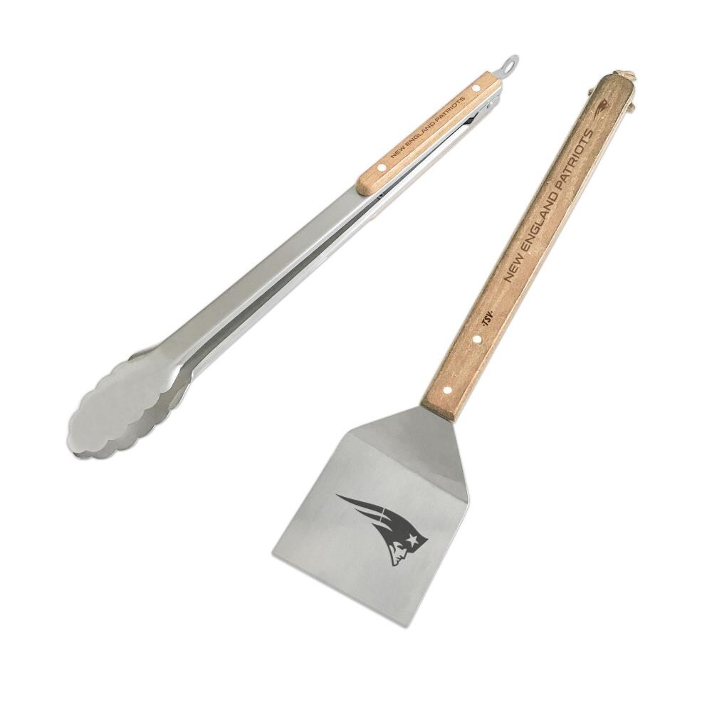 Stainless Steel YouTheFan 5021336 New England Patriots Grill Spatula 18 1/2 x 4 