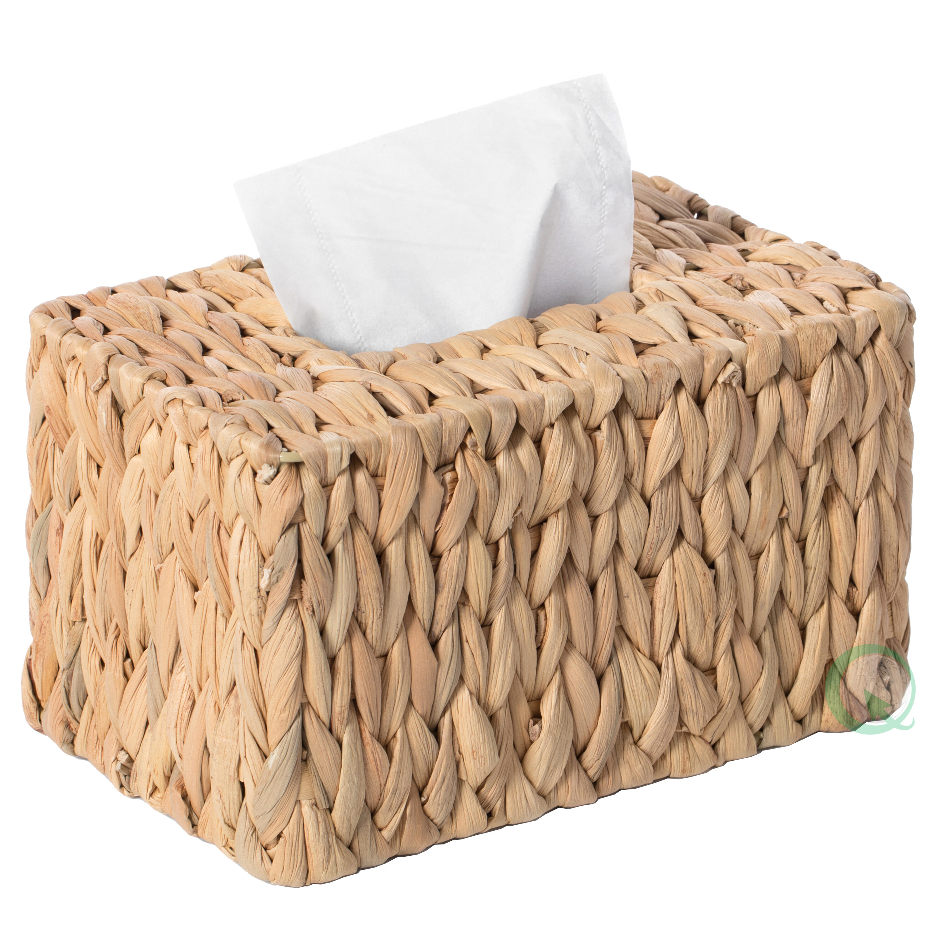Wickerwise QI003631.RC-T Brown Wood Facial tissue holder