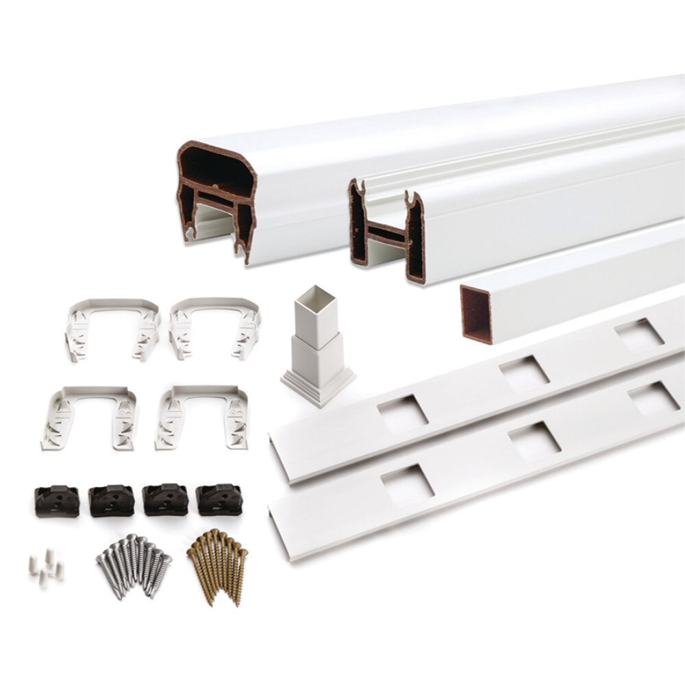 Trex 032805 Transcend 6-ft x Classic White Deck Rail Kit