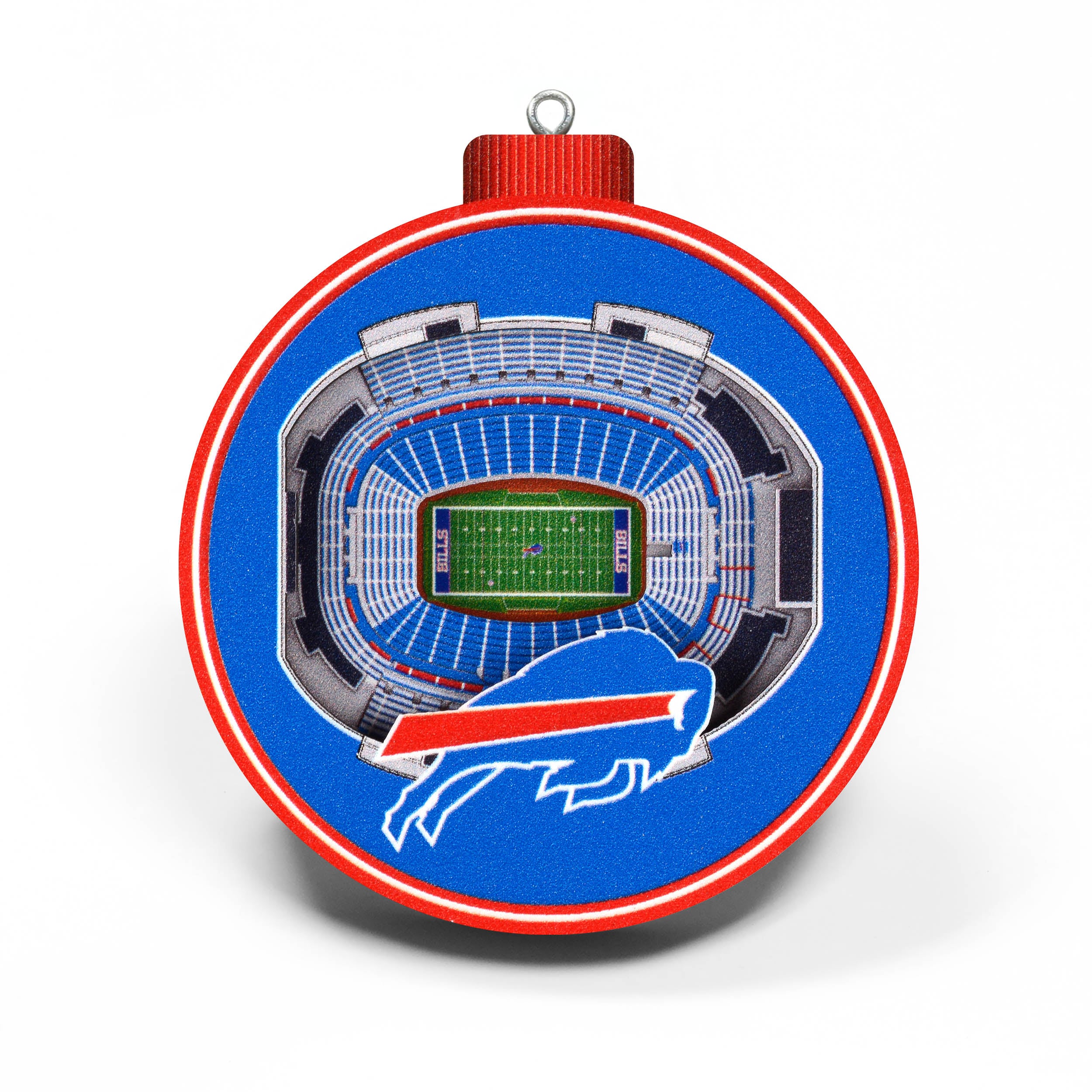 StadiumViews Buffalo Bills Multiple Colors/Finishes Sports Standard Indoor  Ornament Shatterproof