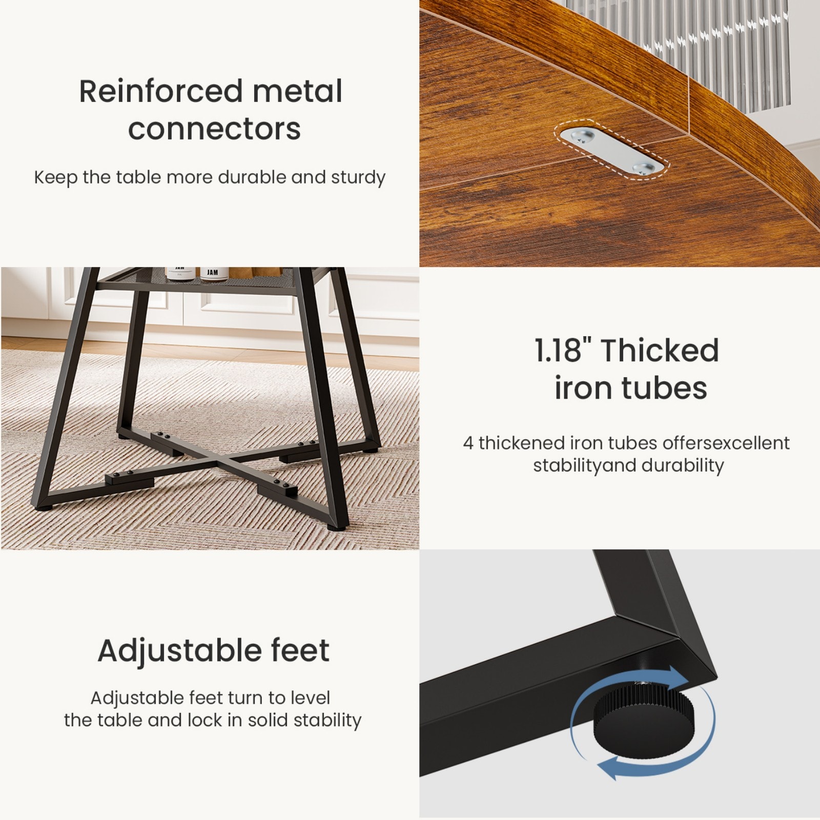 GlasFlength LW-ET-070 End-Tables - View #5