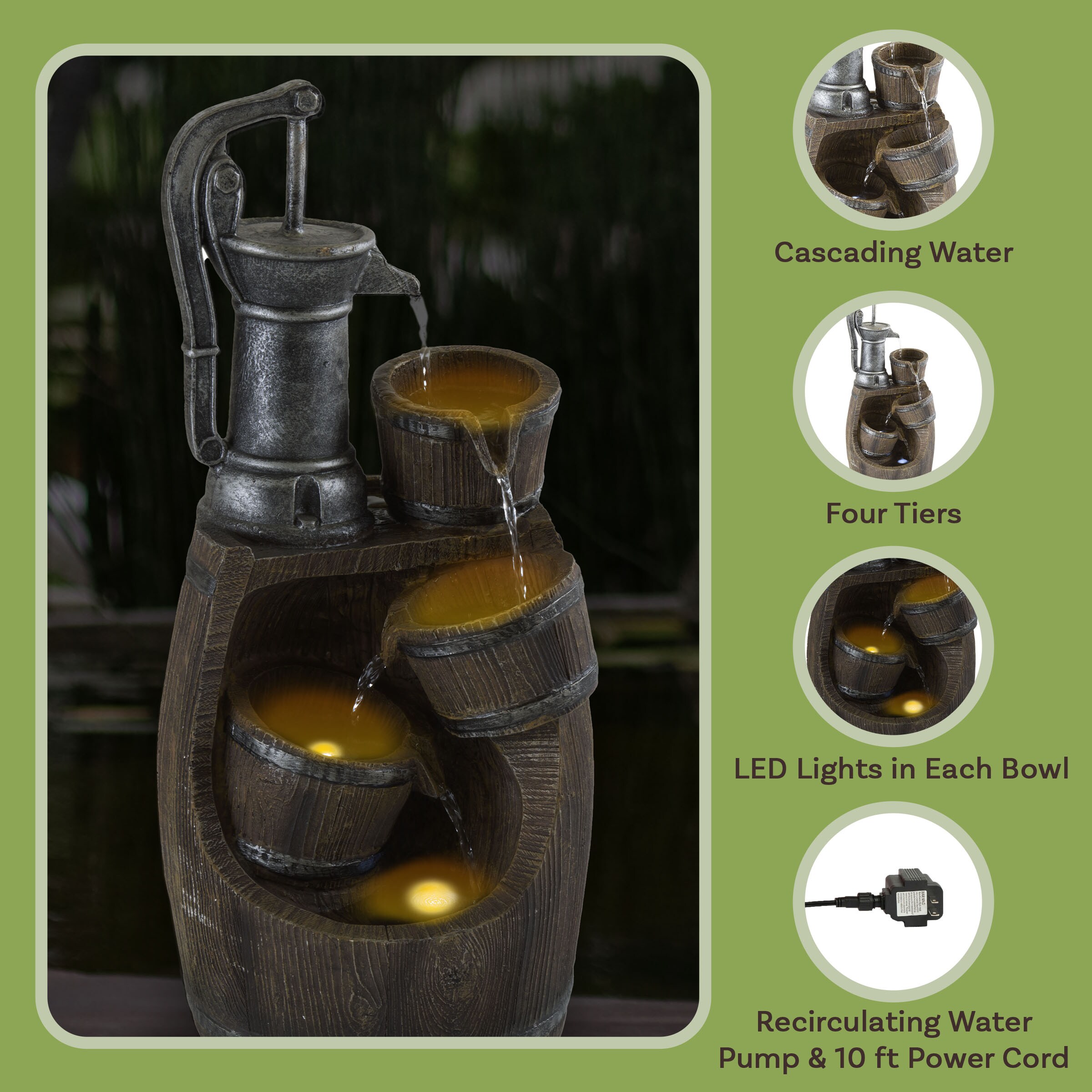 Nature Spring 479435OMI fountains - View #2