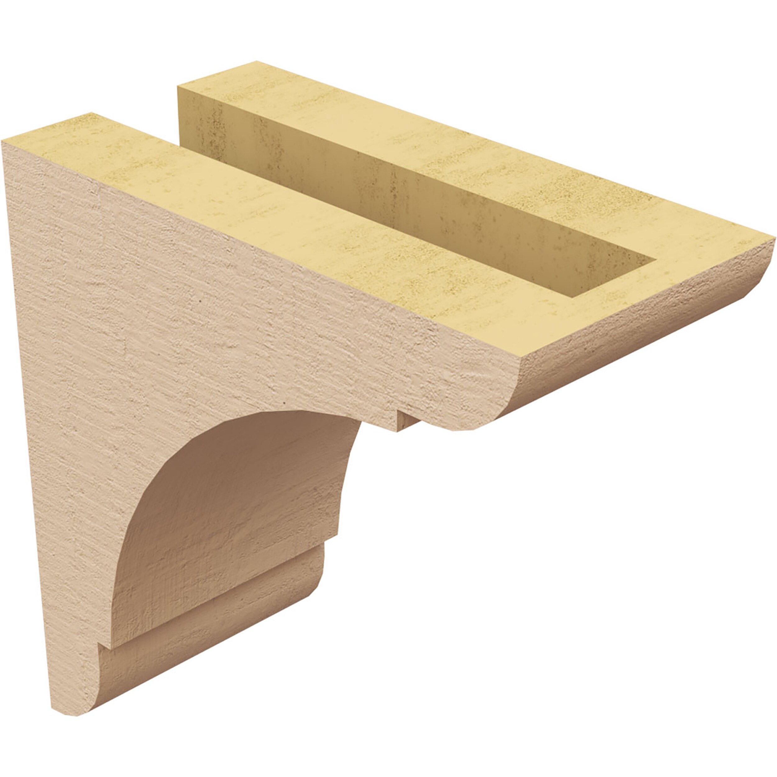 Ekena Millwork CORU03X06X06OLYRCPR corbels - View #5