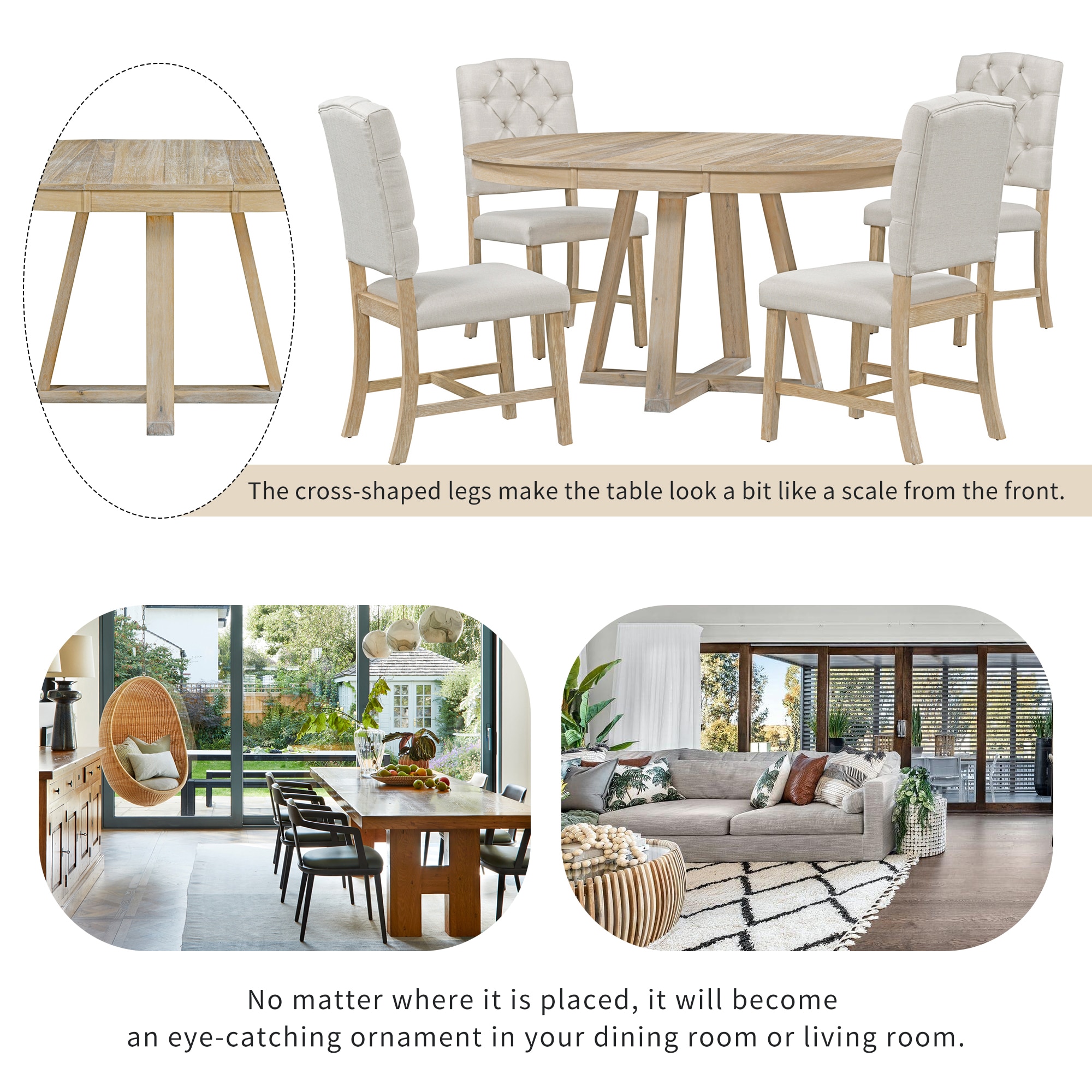 SINOFURN SYA330117WD Dining-Sets - View #6