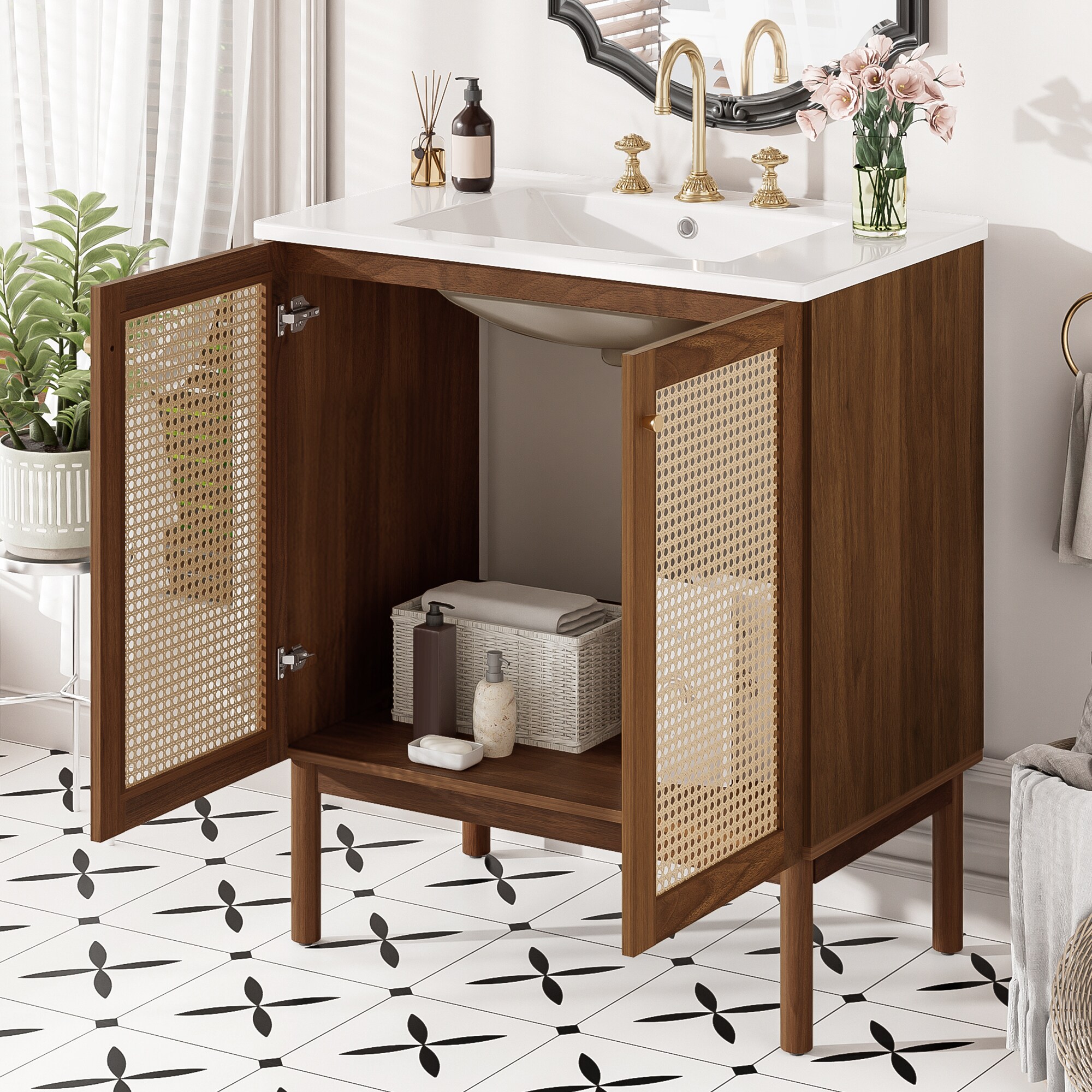 LOVMOR SF-W-N729P285517W Bath-Vanity-Combo - View #2