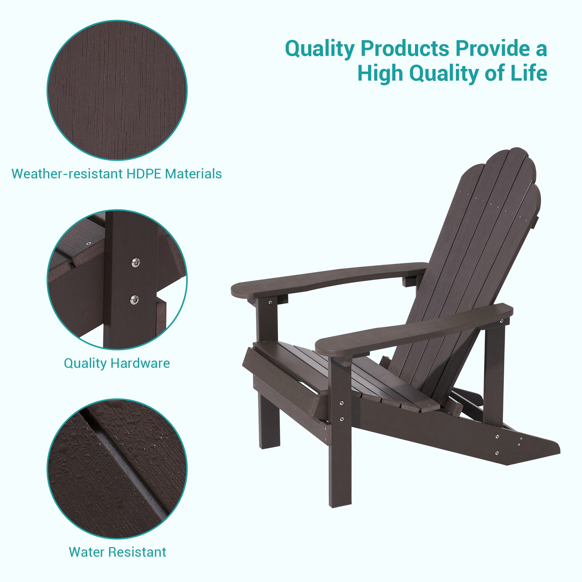 ACEGOSES LW-QW-34CF-4 Patio-Chairs - View #3