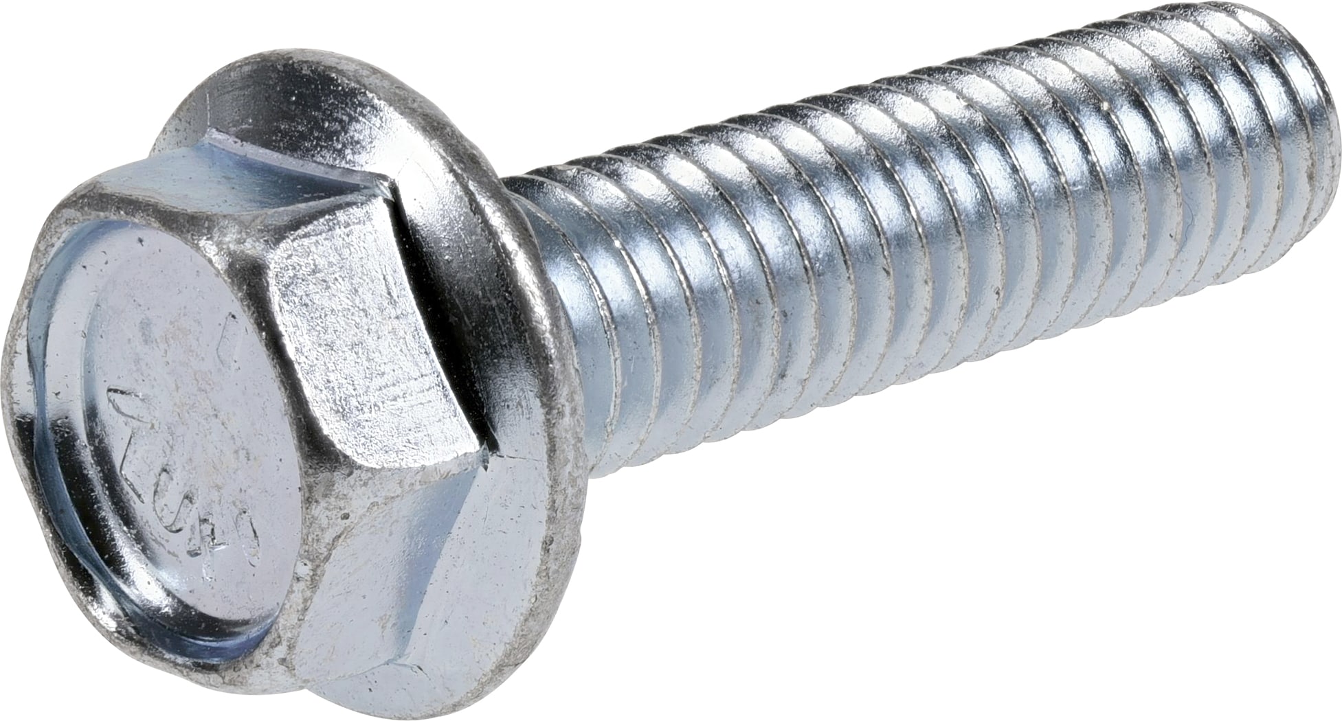 Qty 25 Stainless Steel Hex Cap Serrated Flange Bolt FT UNC #12-24 x 3/4" 
