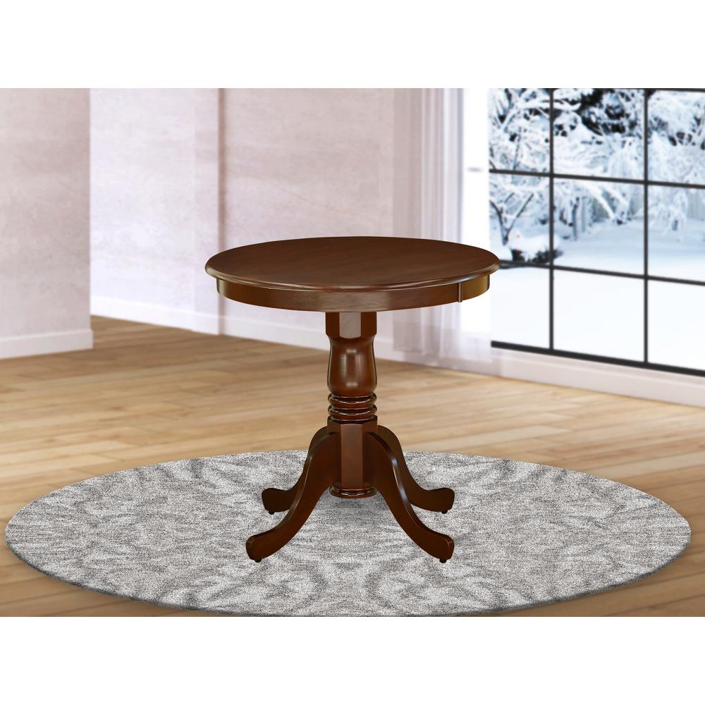 East West Furniture EMT-MAH-TP Dining-Tables - View #2