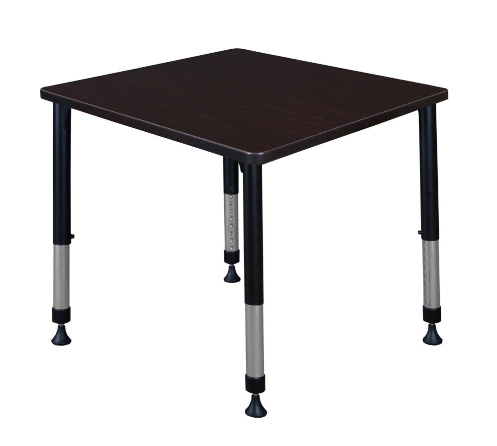 Regency TB3030MWAPBK Classroom Tables Brown 4-Person Training Table (30-in W x 34-in H)