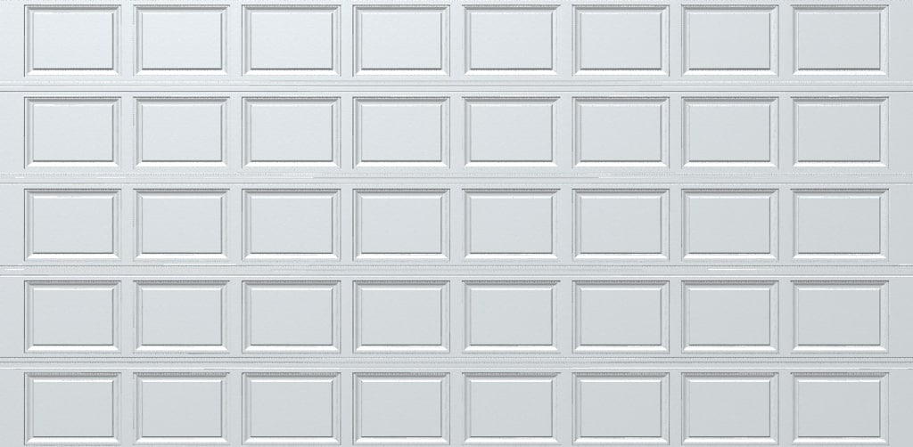 Wayne Dalton 8500CRWHT168 Classic Steel Model 8500 16-ft x 8-ft Insulated White Double Garage Door