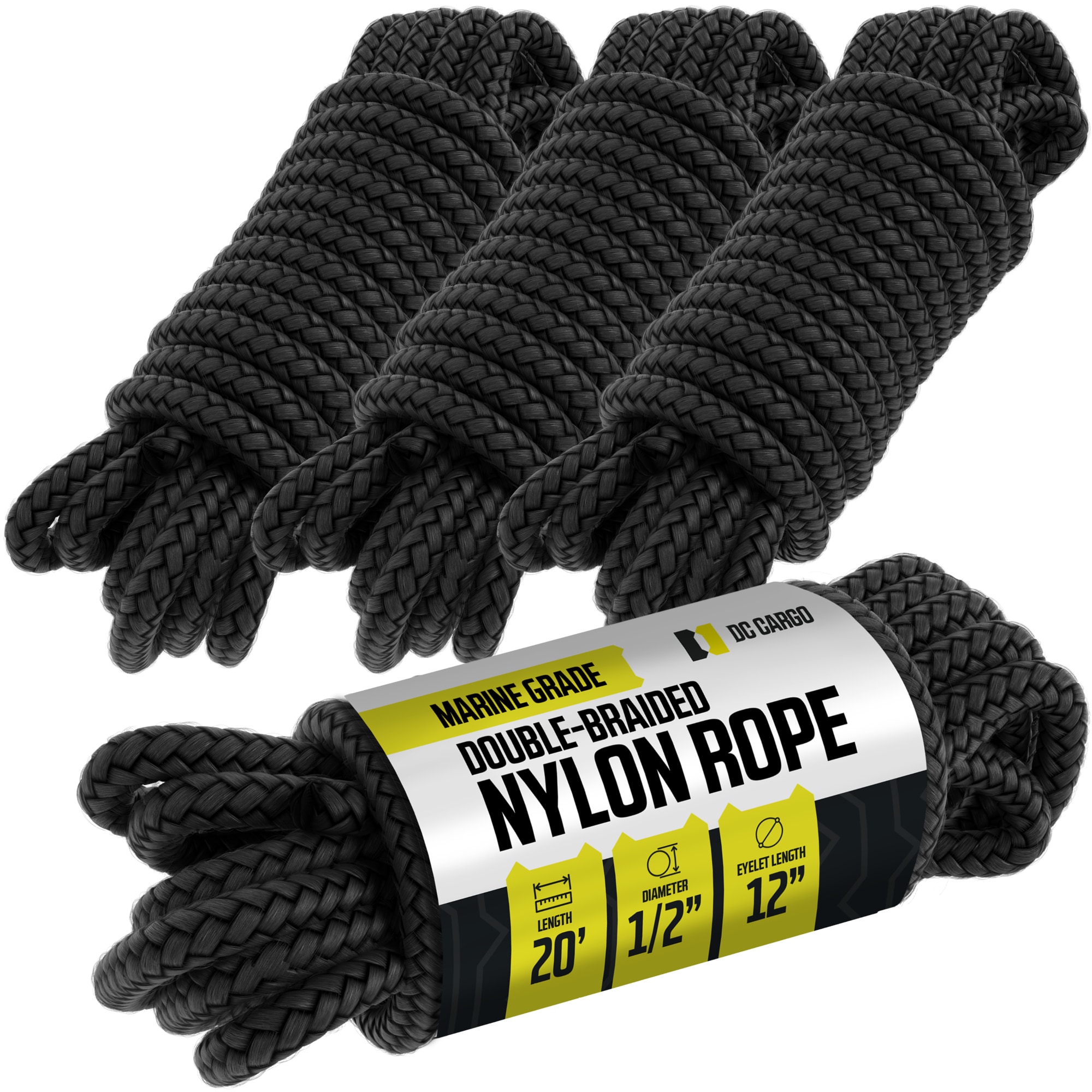 DC Cargo 1220MRK-4 1/2-in x 20-ft Tie Down with Loop