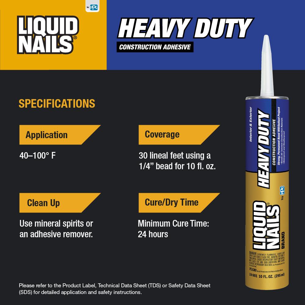 LIQUID NAILS LN-901 Construction-Adhesive - View #4