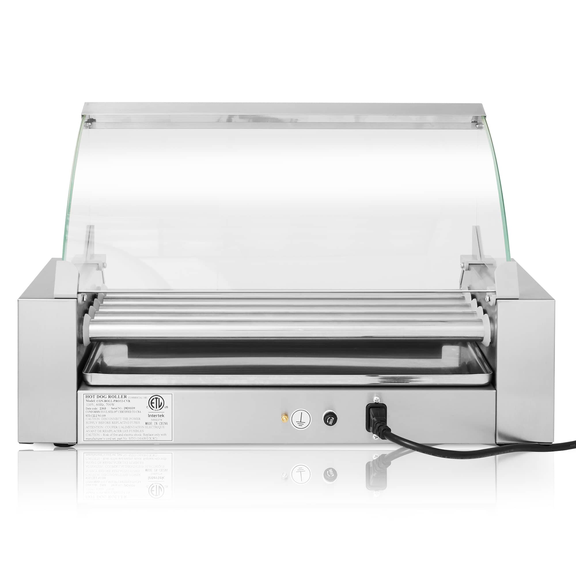 Olde Midway CON-ROLL-PRO12-CVR Hot-Dog-Cookers - View #4