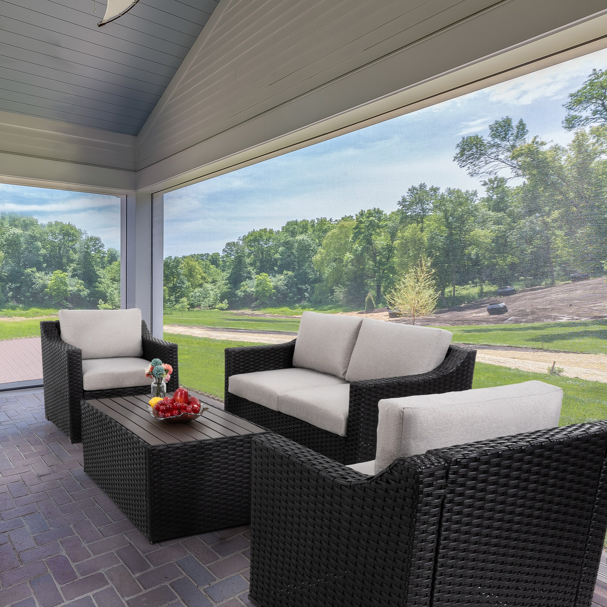  HPO-SF4-ZG-WL2 Patio-Conversation-Sets - View #7