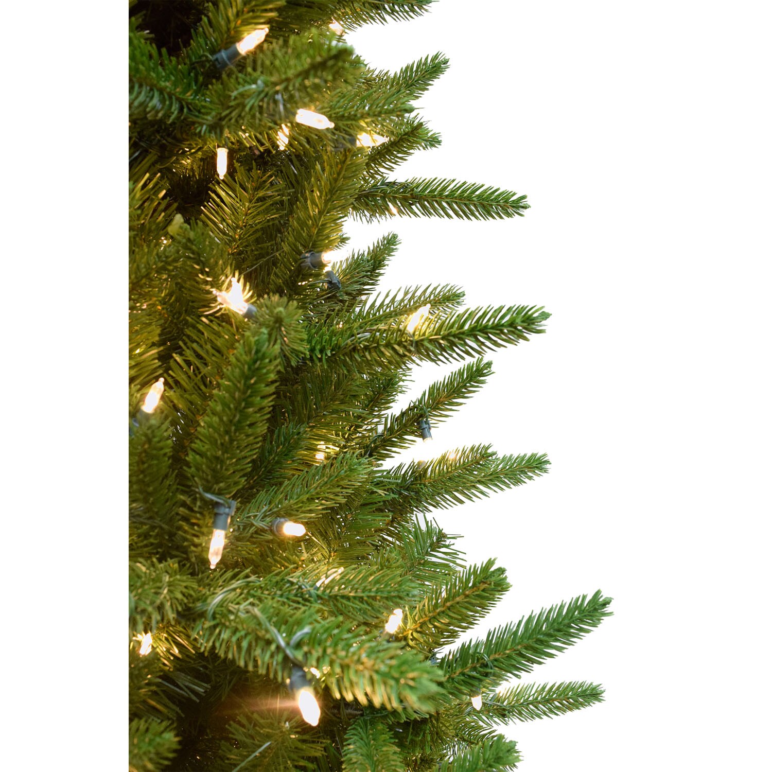 Carmel Pine 7.5-Ft Artificial Christmas Tree with White Lights