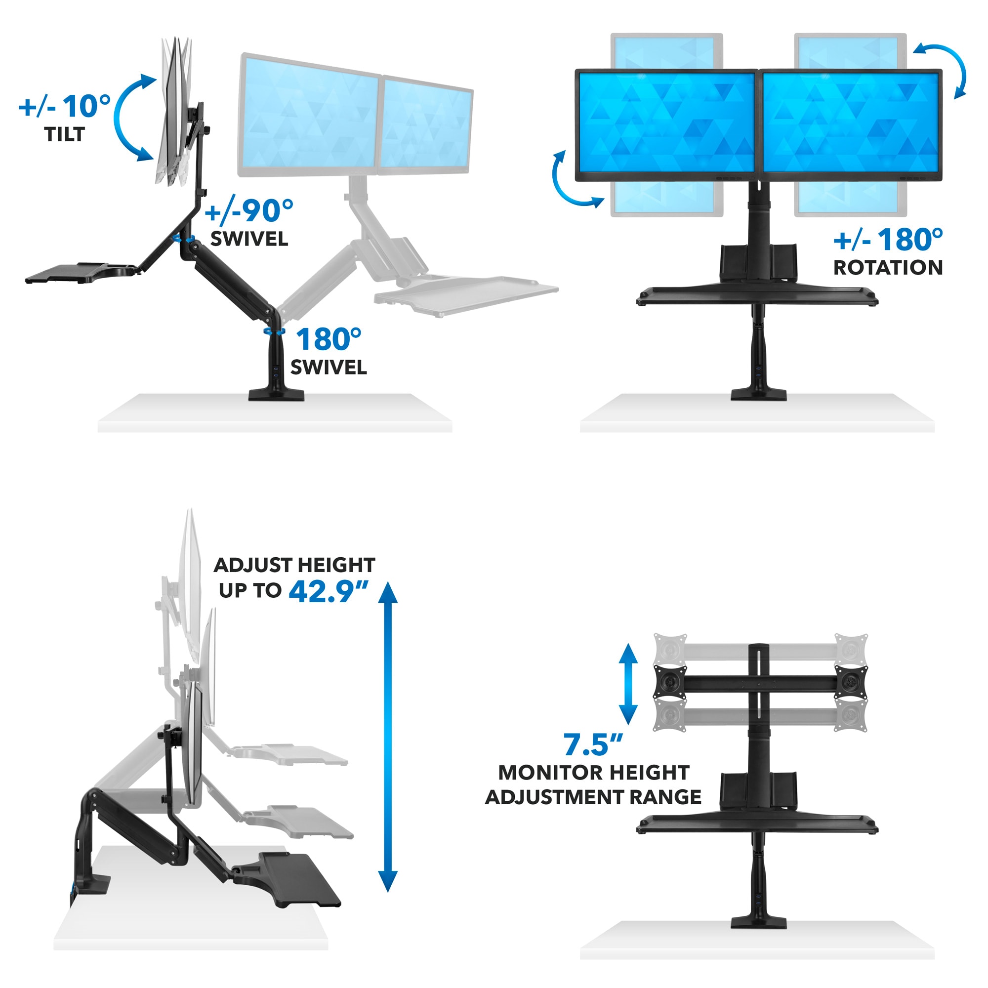 Mount-It! MI-7984 Office-Accessories - View #12