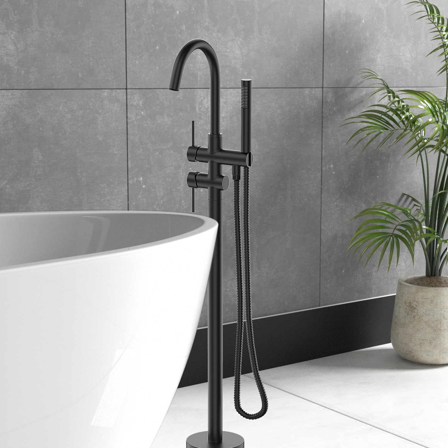 Maincraft HHK212MB Roman-Tub-Faucets - View #3