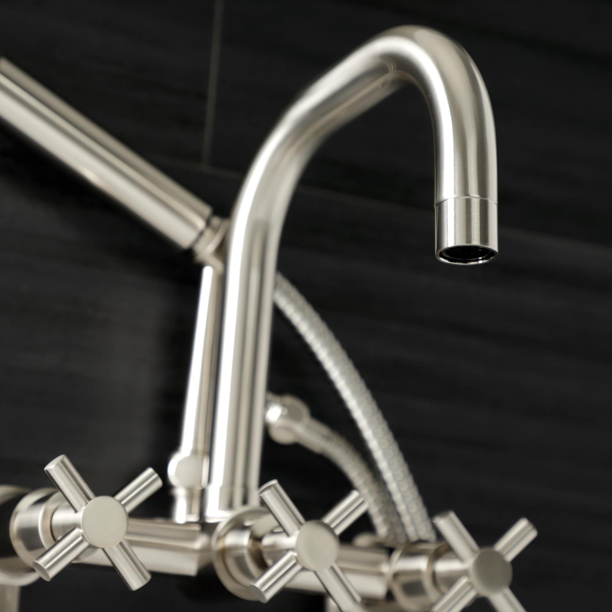 Kingston Brass WLAE8458DX Roman-Tub-Faucets - View #4