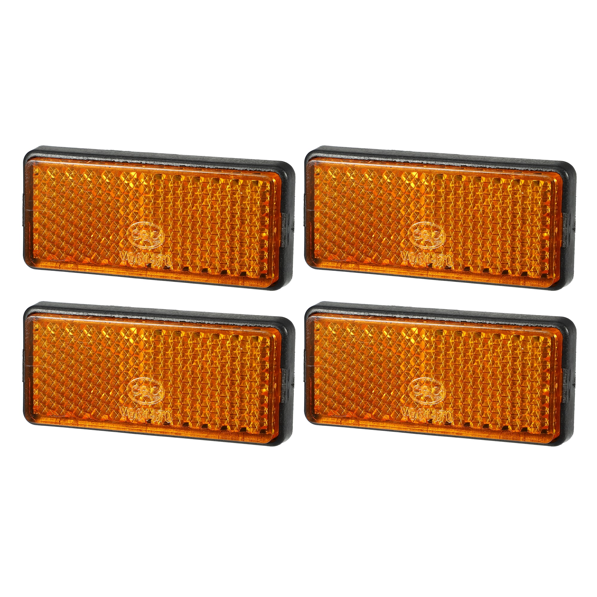 Unique Bargains 4pcs 2.20 Inchx0.98 Inch Universal Reflector ...