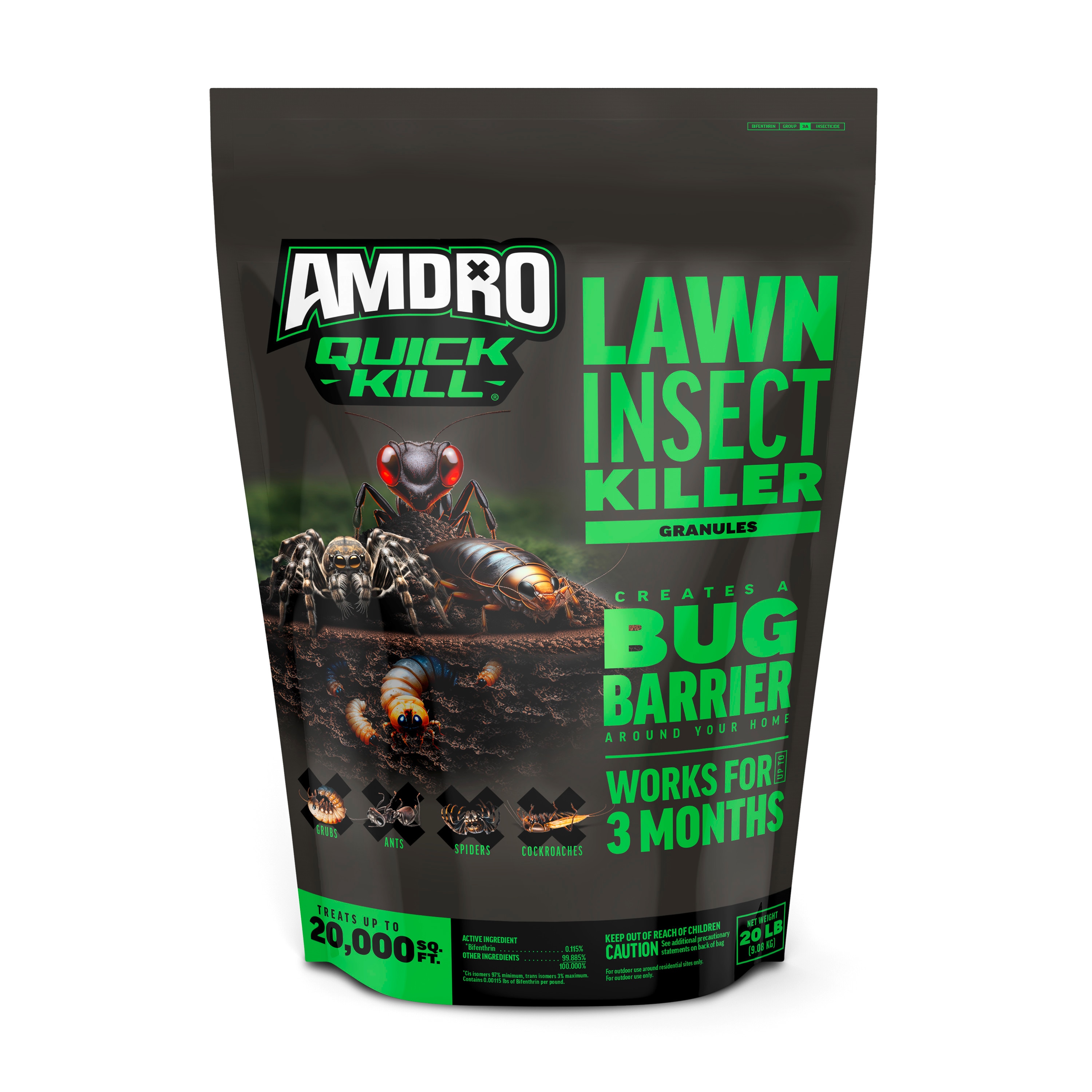 AMDRO 1357600689 Quick Kill Outdoor 20 -lb Lawn insect control