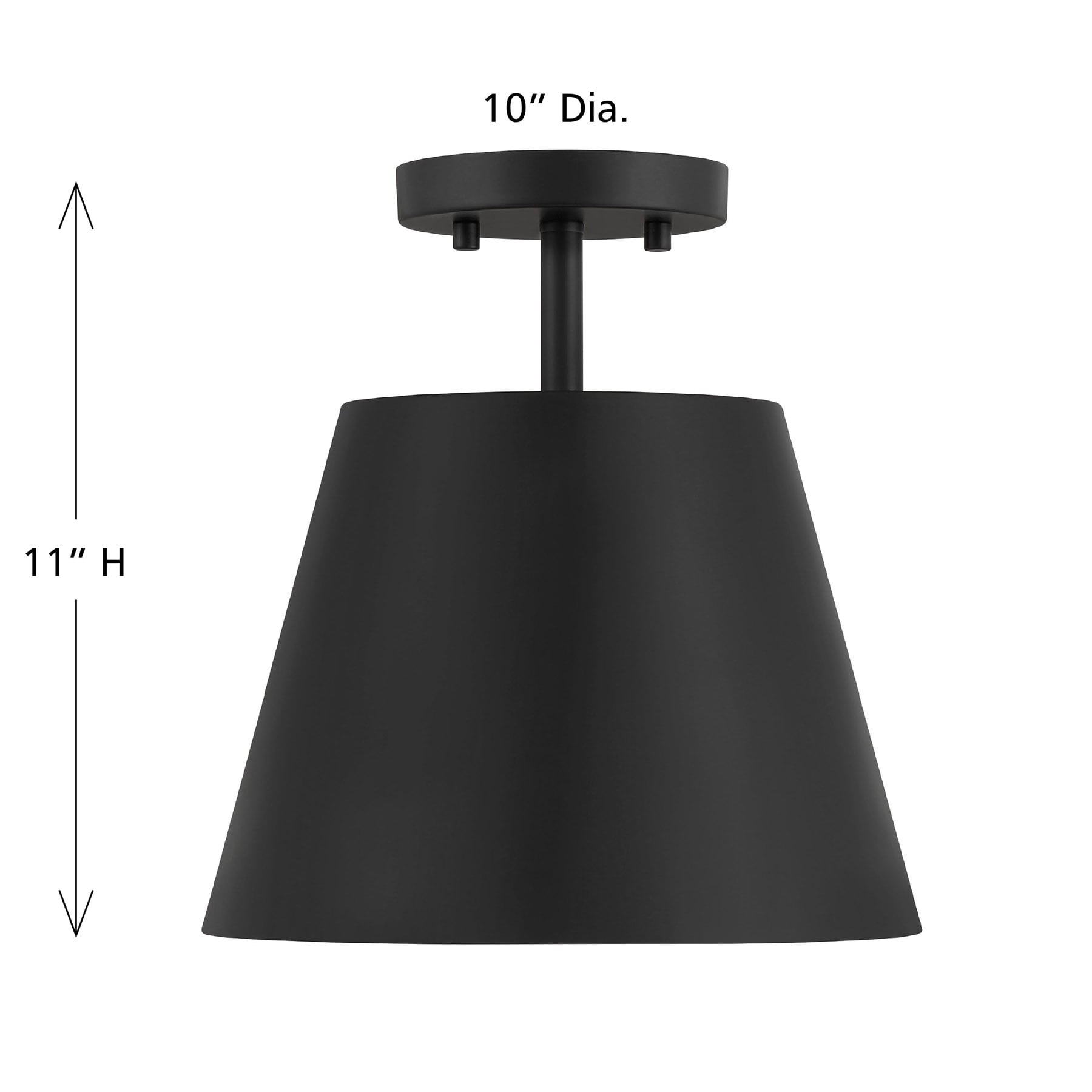 Meridian Lite Trends M60076MBK flushmounts - View #6