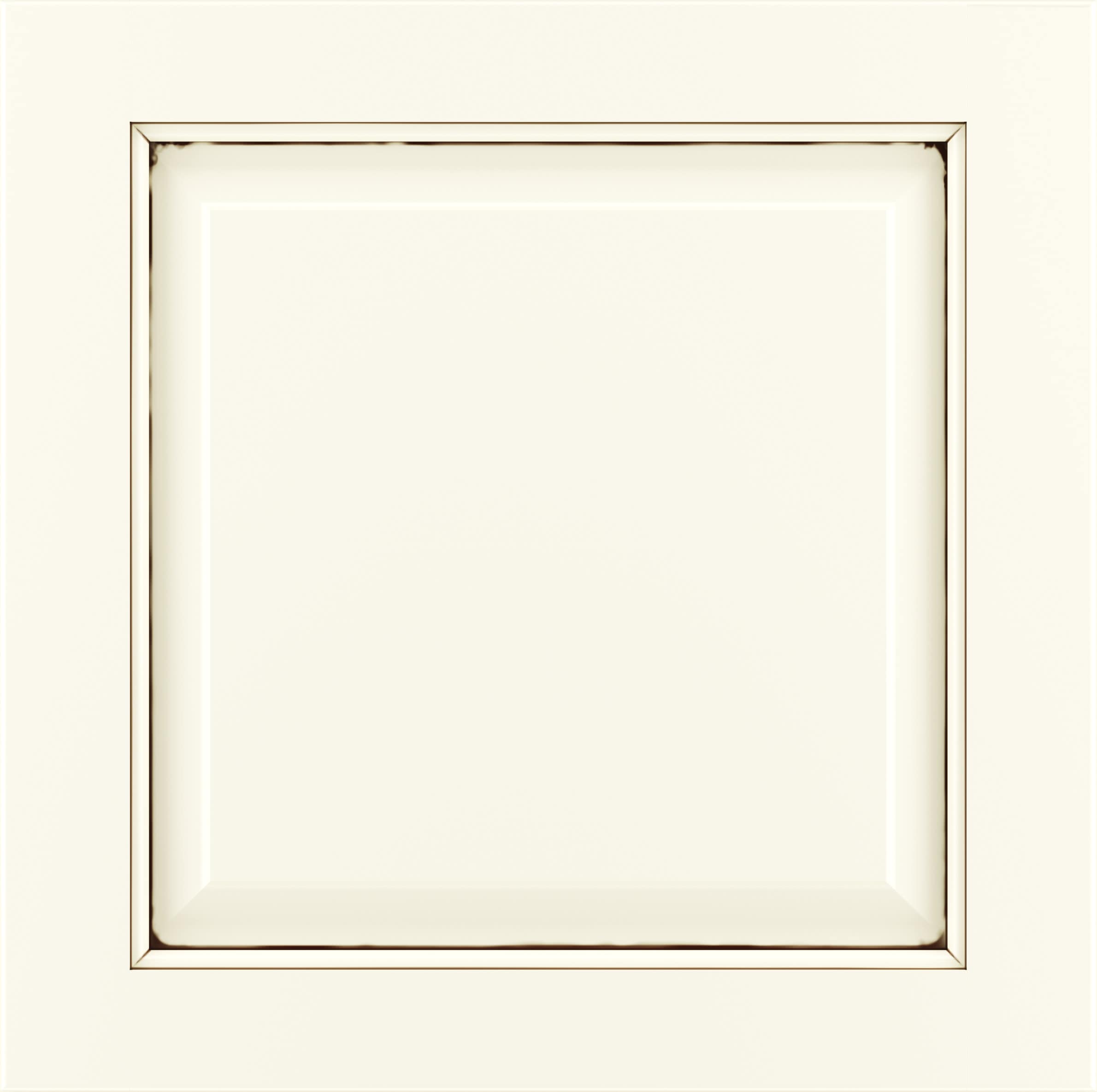 Shenandoah 98022 Stemson 14.5625-Inches W x 14.5-Inches H Biscotti Painted Maple Kitchen Cabinet Sample (Door Sample)